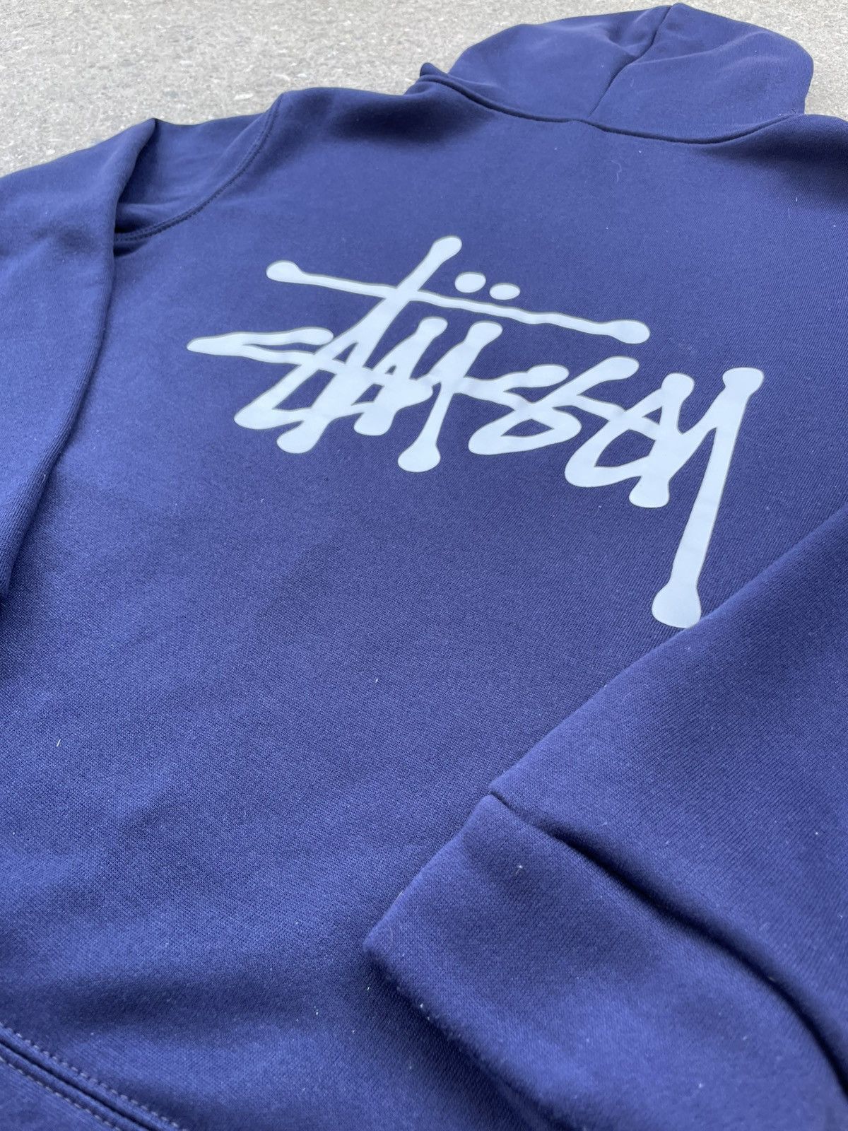 Stussy Stussy Sweatshirt Pullover Marine Color Men's Size M Medium Size US M / EU 48-50 / 2 - 15 Thumbnail