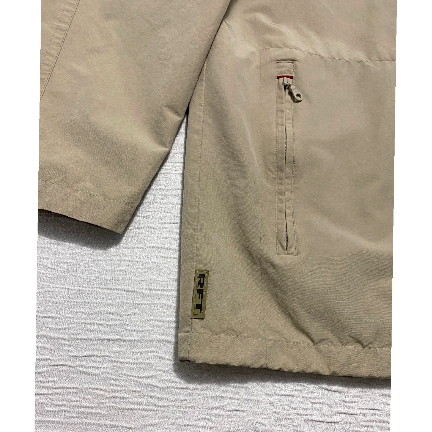 Vintage RFT by Rainforest Mens Jacket Full Zip Button Up Beige Khaki Coat Medium Coat Size US M / EU 48-50 / 2 - 3 Thumbnail