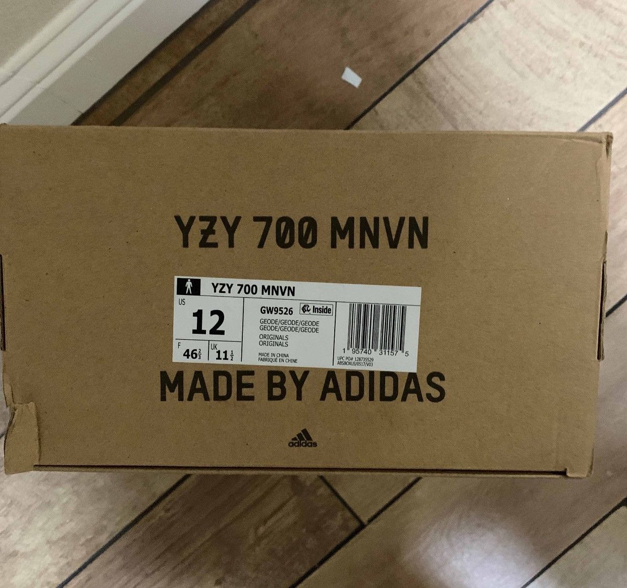 Yeezy Adidas Yeezy Boost 700 MNVN 'Geode' Size US 12 / EU 45 - 7 Thumbnail