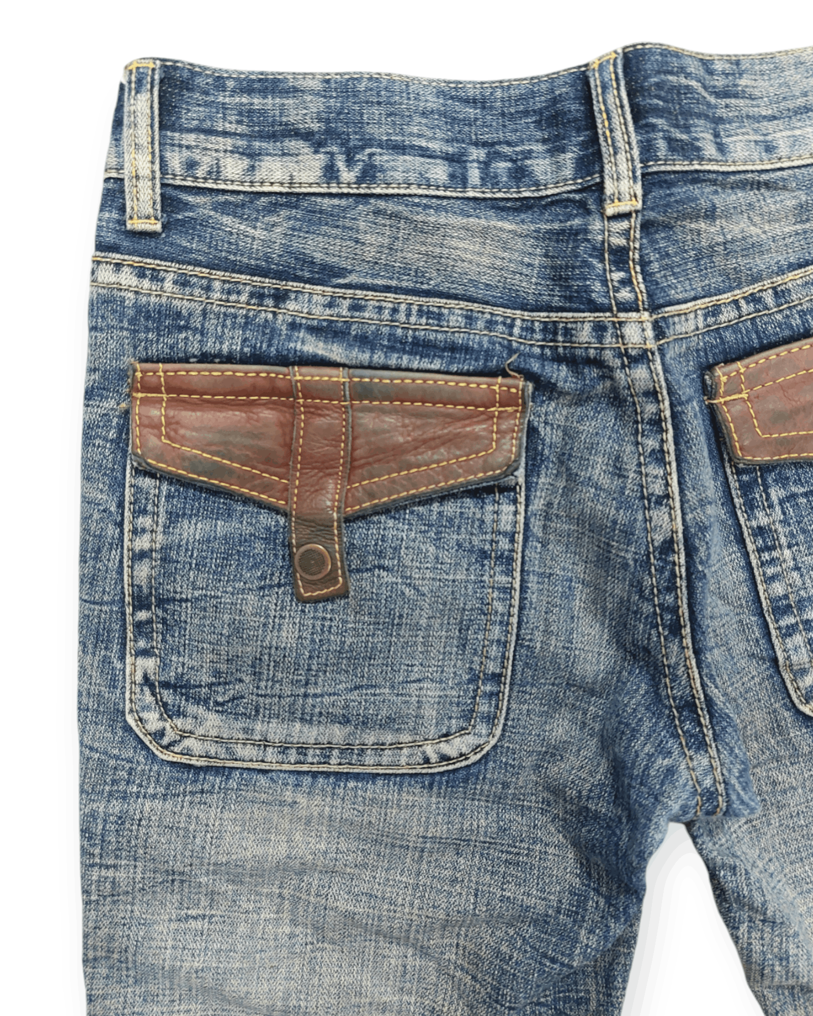 Japanese Brand Beast Leather Strip Multipocket Short Pant Size US 30 / EU 46 - 18 Thumbnail