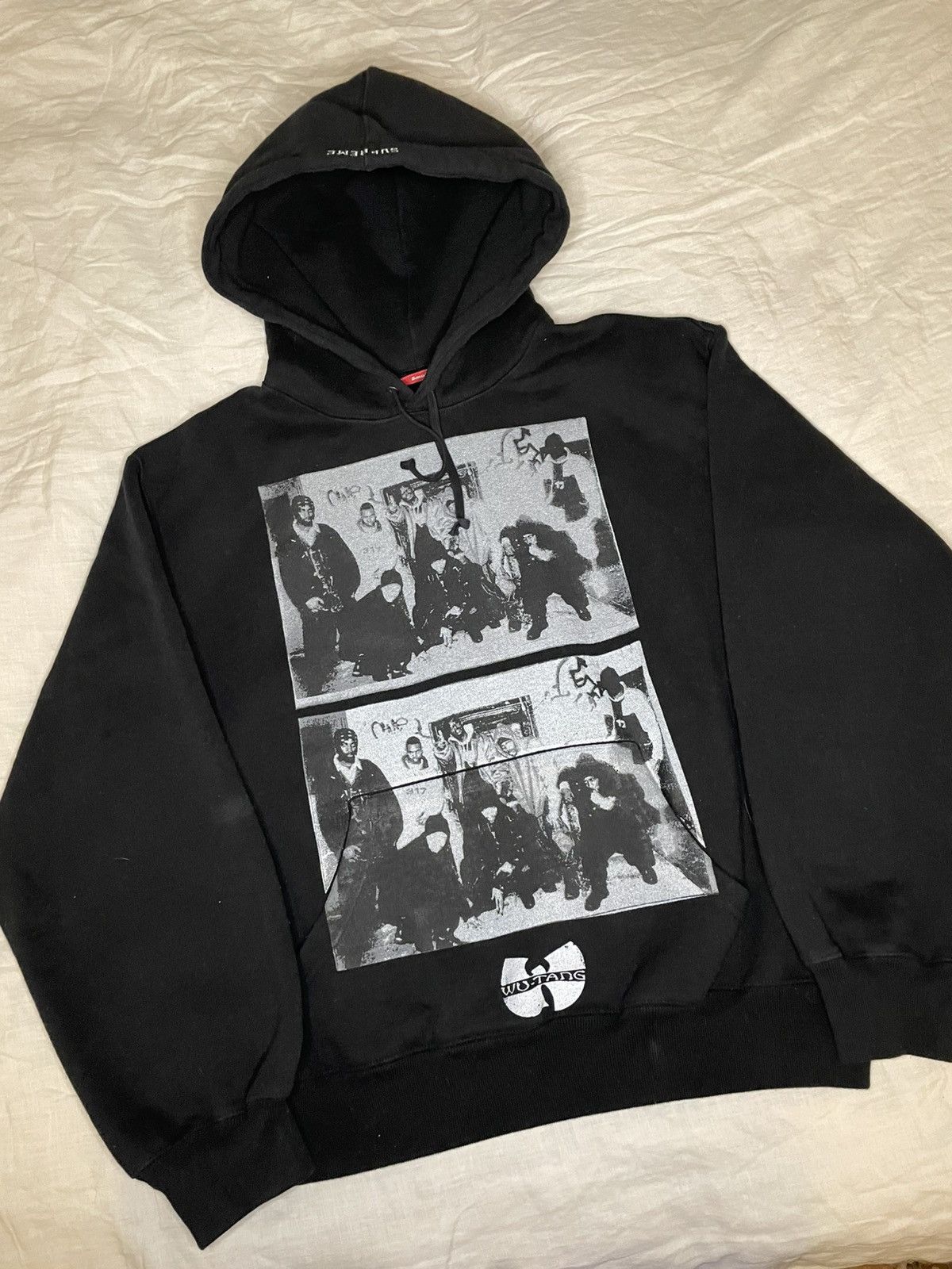 Supreme SUPREME/WU-TANG CLAN HOODED SWEATSHIRT (black) (XXL) | Grailed