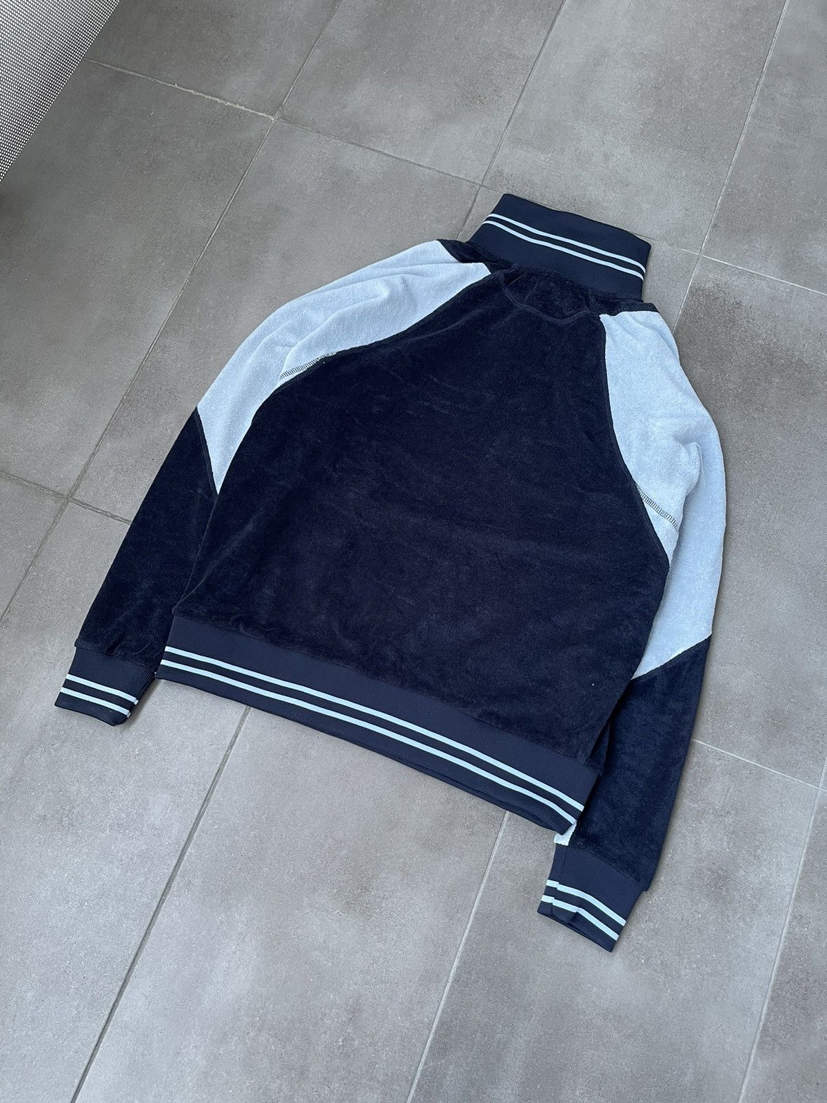 Saul Nash !DS! SS23 Saul Nash Navy Paneled Sweatshirt Size US L / EU 52-54 / 3 - 13 Thumbnail