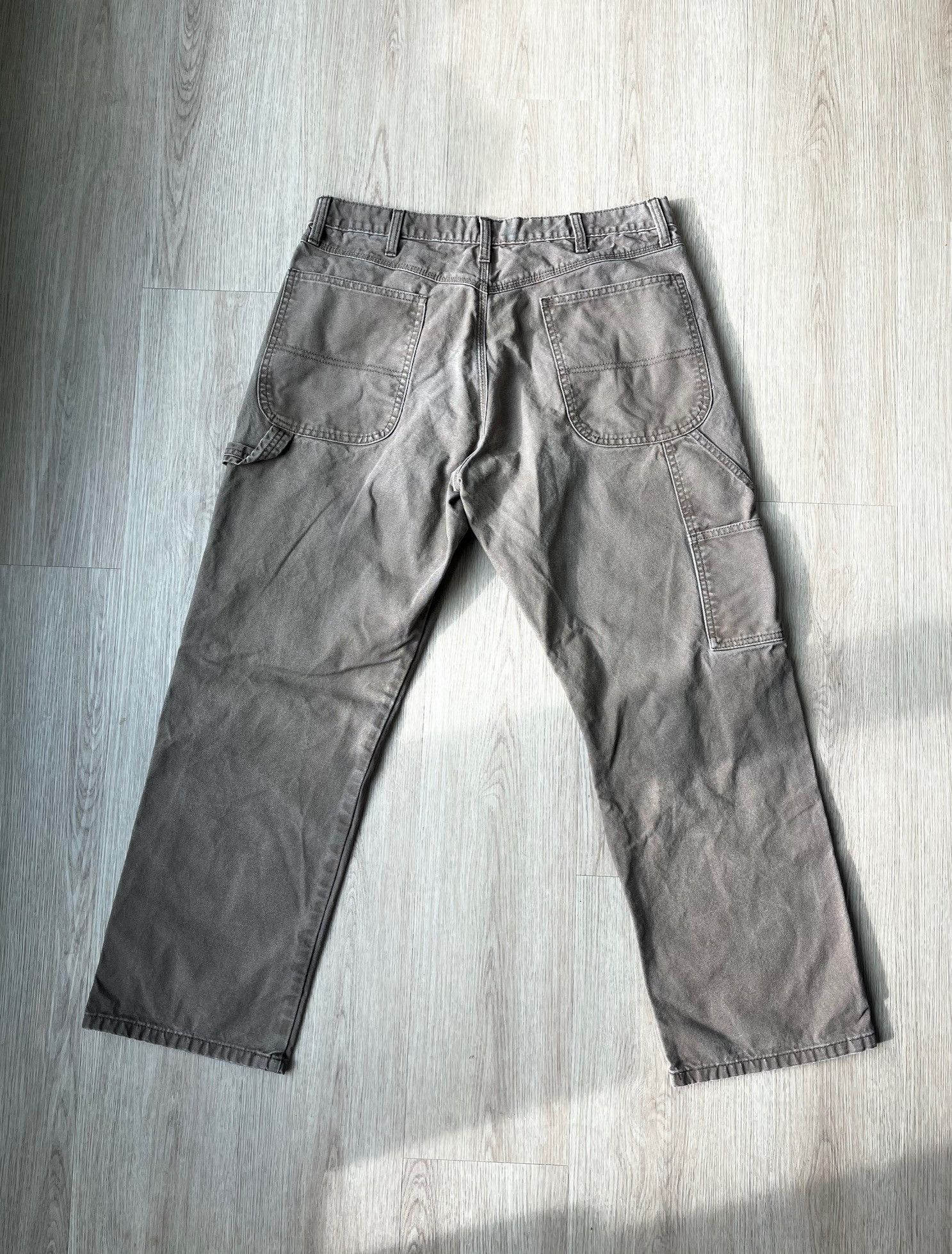 Rustler Vintage Rustler Brown Carpenter Pants Size US 30 / EU 46 - 2 Thumbnail