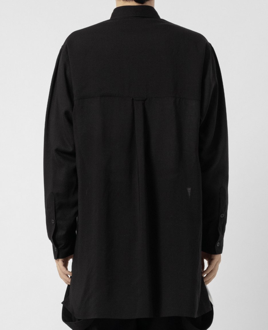 Y's for Men × Yohji Yamamoto Yohji Yamamoto Y's For Men - Cellulose One Blue Flower Shirt Size US M / EU 48-50 / 2 - 5 Thumbnail