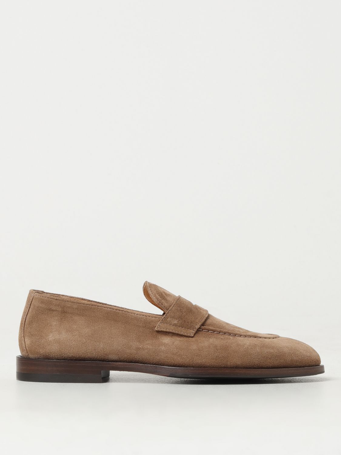 image of Brunello Cucinelli Loafers Men Beige (Size 11)