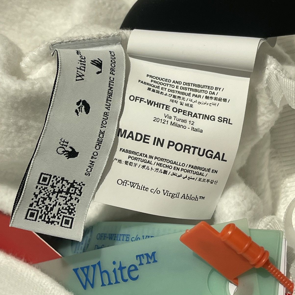 Off-White Off-White Graffiti Rapper Hoodie Size US S / EU 44-46 / 1 - 11 Thumbnail