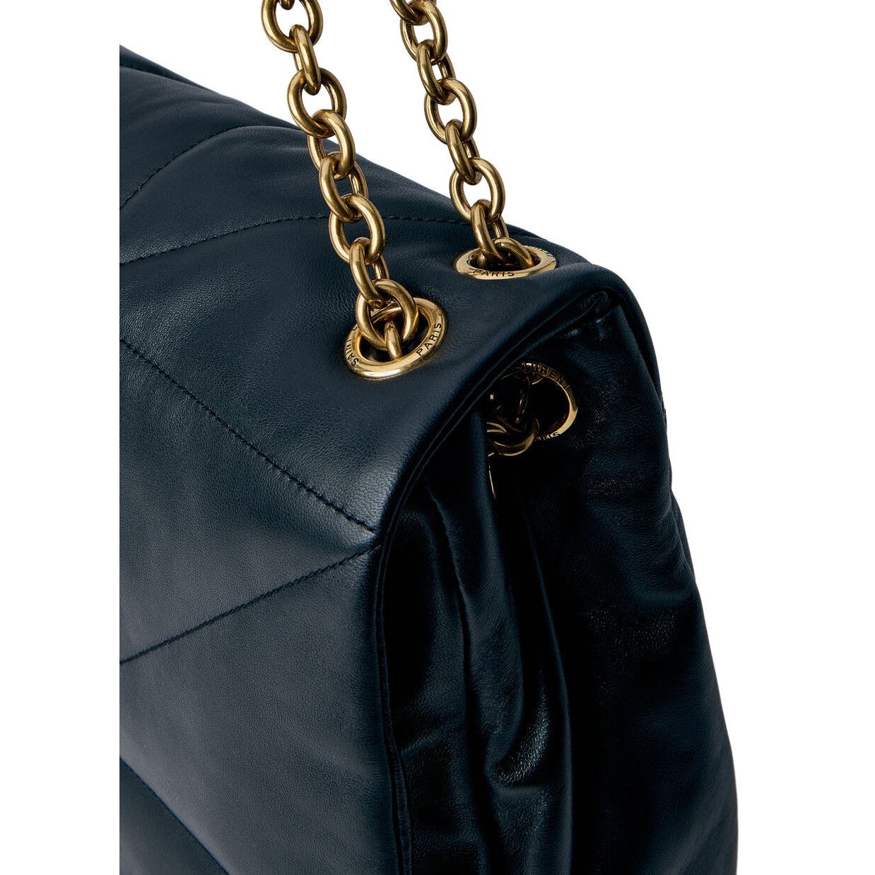 AMI SAINT LAURENT Jamie 4.3 Medium Black Shoulder Bag New & Auth Size ONE SIZE - 3 Thumbnail