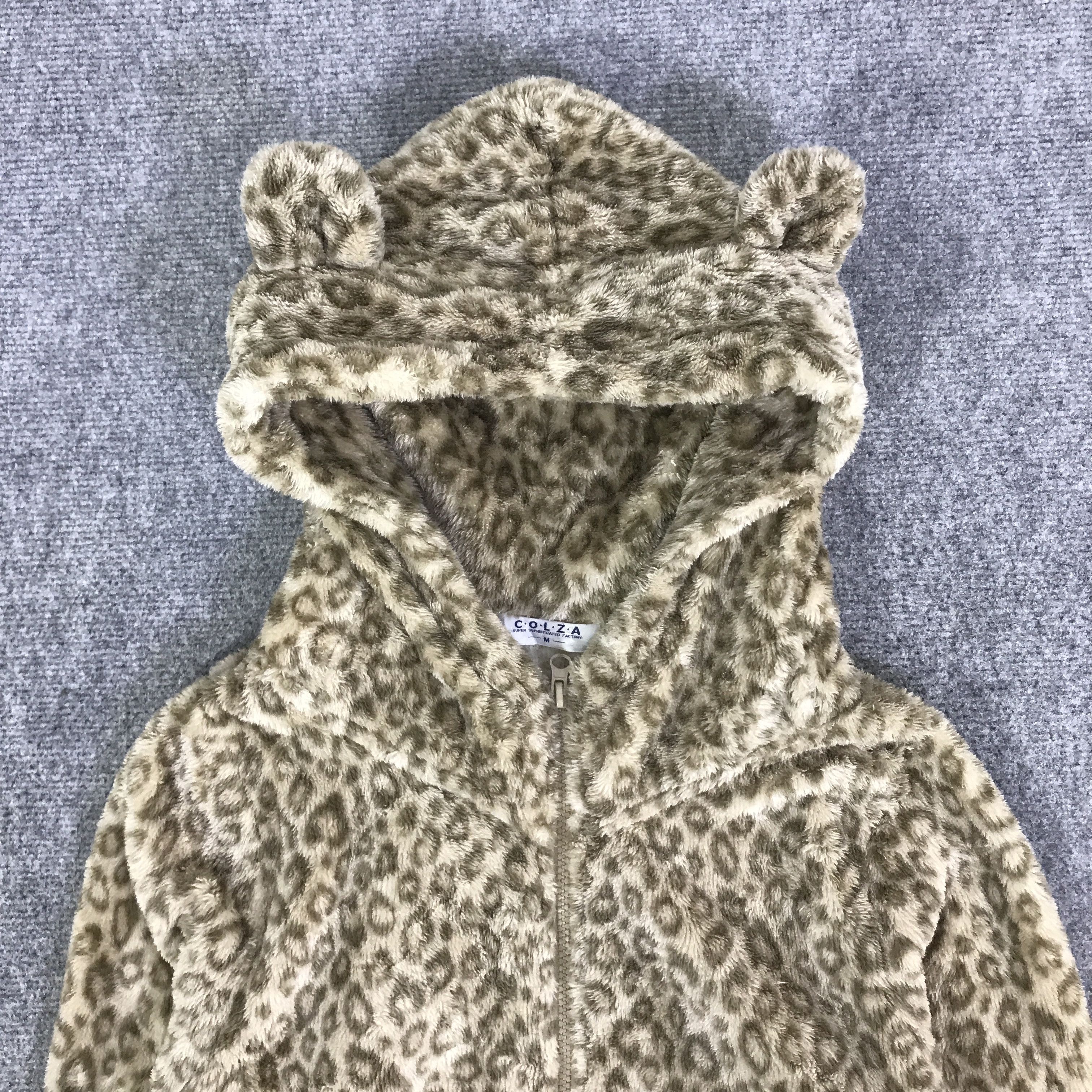 Japanese Brand GOTHIC STYLE COLZA SHERPA FLEECE JACKET K102B2 Size US M / EU 48-50 / 2 - 2 Thumbnail
