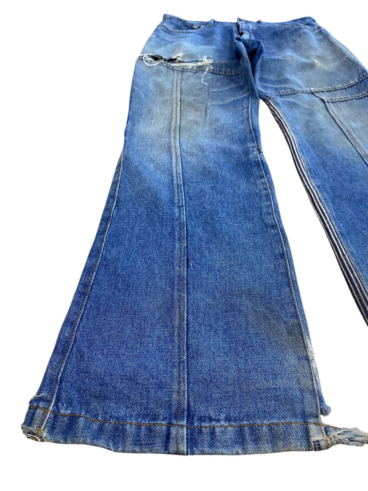 Japanese Brand Japanese Brand Arrow Line Style Wide Leg Jeans Size US 30 / EU 46 - 5 Thumbnail