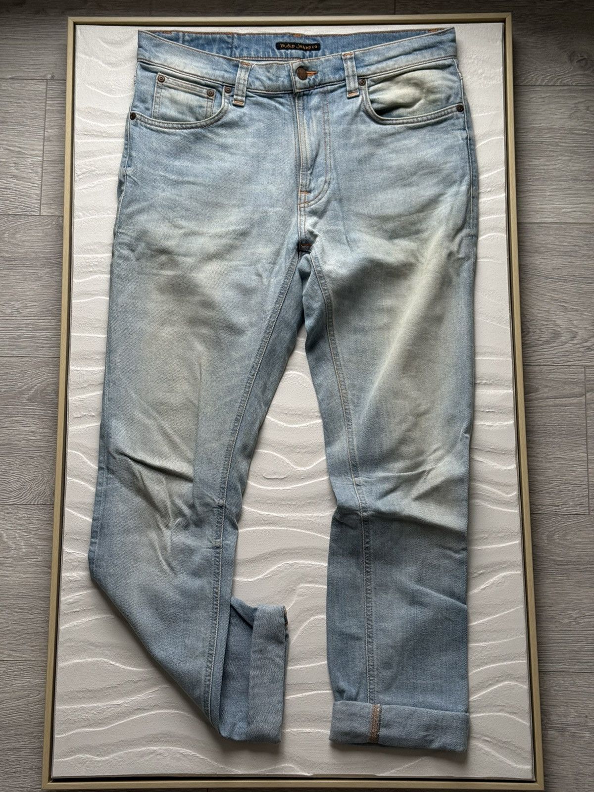 Nudie Jeans Nudie Jeans Denim Lean Dean Size US 31 - 2 Thumbnail