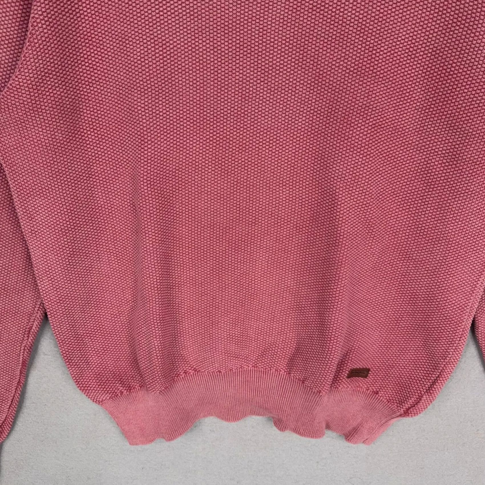 Pepe Jeans Pepe Jeans Sweater Mens Medium Pink Slim Fit Cotton Crewneck Knit London Hip Hop Size US M / EU 48-50 / 2 - 3 Thumbnail