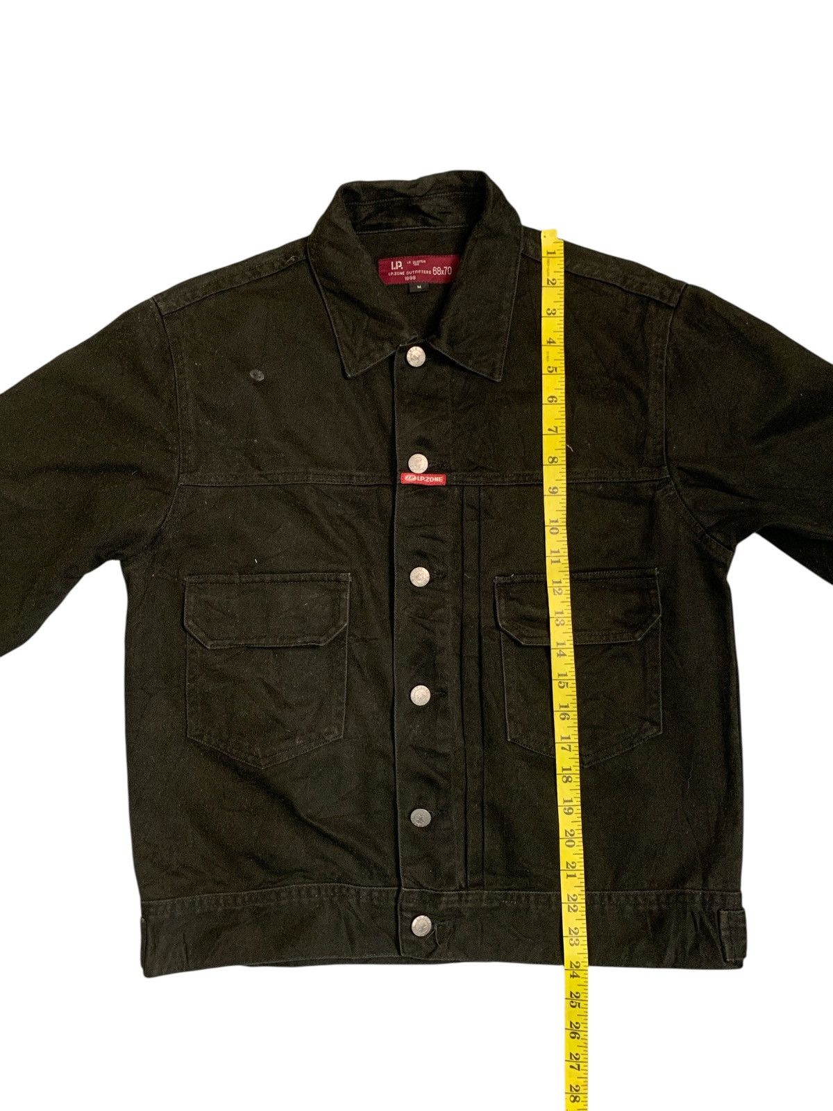 Japanese Brand Rare Design LP. Zone Outfitters Denim Jackets Size M / US 6-8 / IT 42-44 - 9 Thumbnail