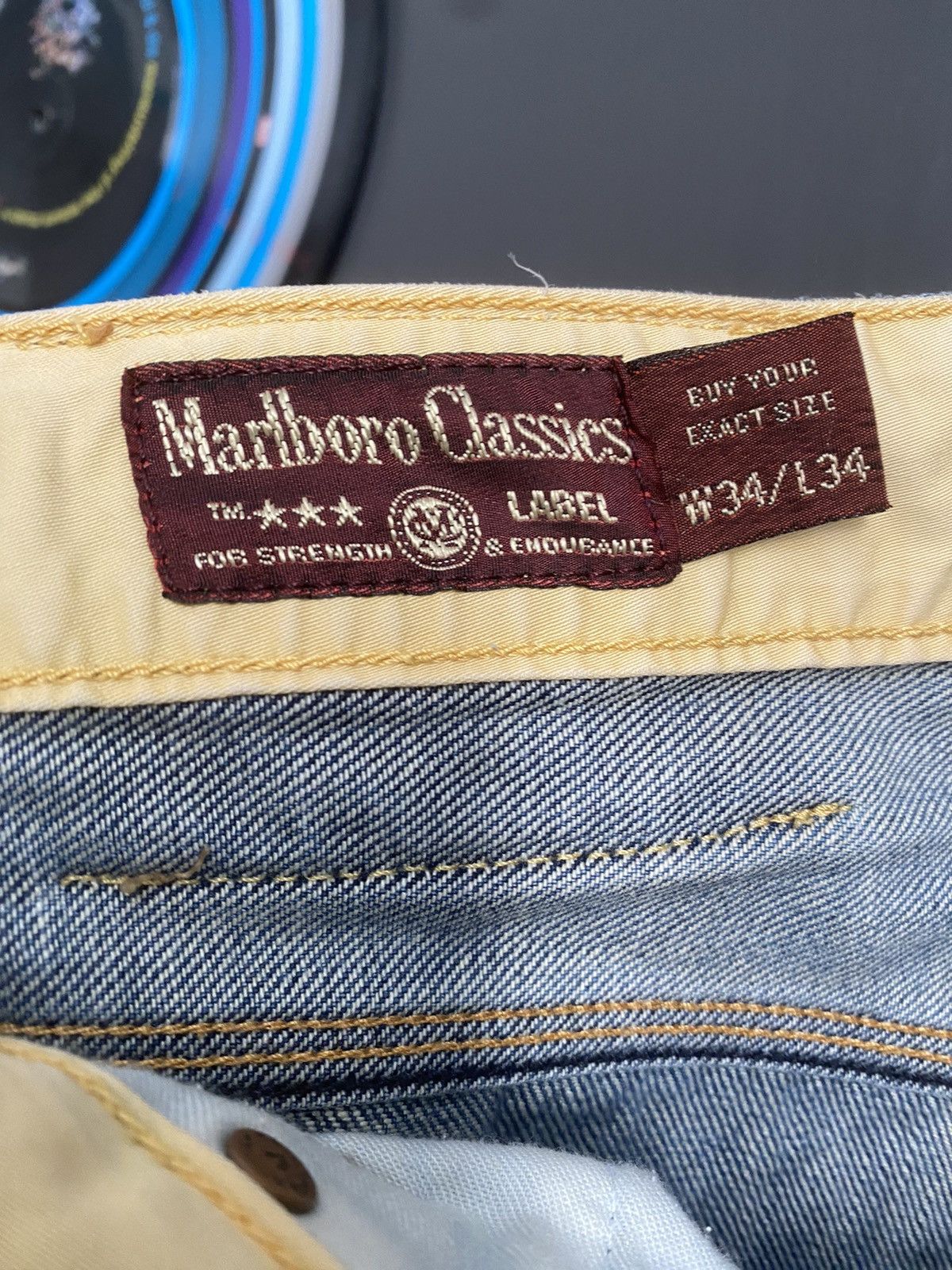 Marlboro Classics Marlboro Classic Short Vintage Suede Tag Size US 34 / EU 50 - 4 Thumbnail