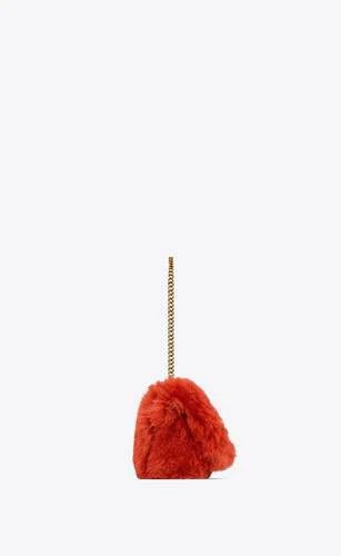 Saint Laurent Paris o1b1hav110125 Size: OS Reversible Kate Small Bag in Red Size ONE SIZE - 7 Thumbnail