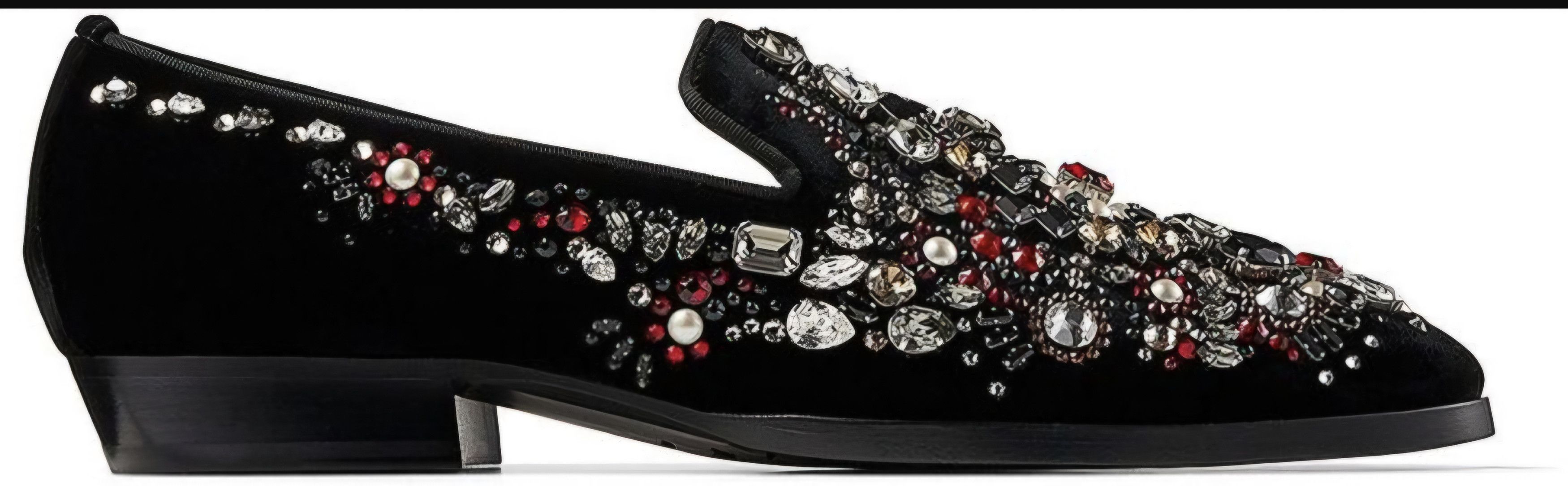 Jimmy Choo Jimmy Choo Saul crystal studded slippers 41 Size US 8 / EU 41 - 2 Thumbnail