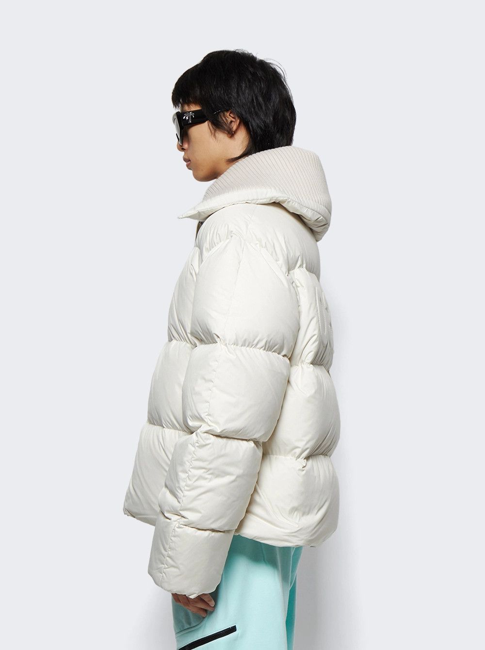 032c o1mle1125 Unisex The Ultimate Puffer Jacket in White Size M / US 6-8 / IT 42-44 - 3 Thumbnail