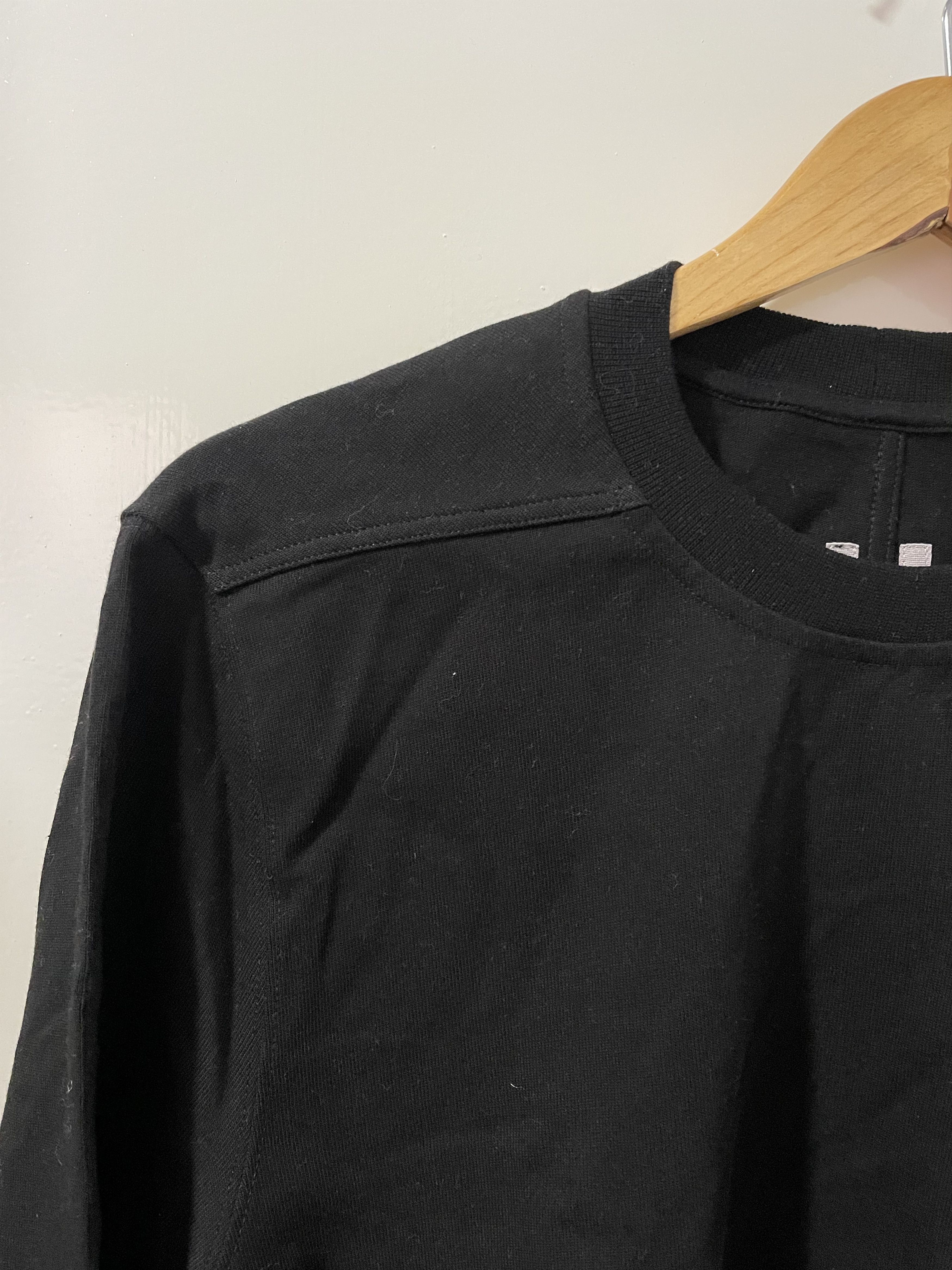 Rick Owens SS24 LIDO Cropped Crewneck Sweat L Size US L / EU 52-54 / 3 - 3 Thumbnail
