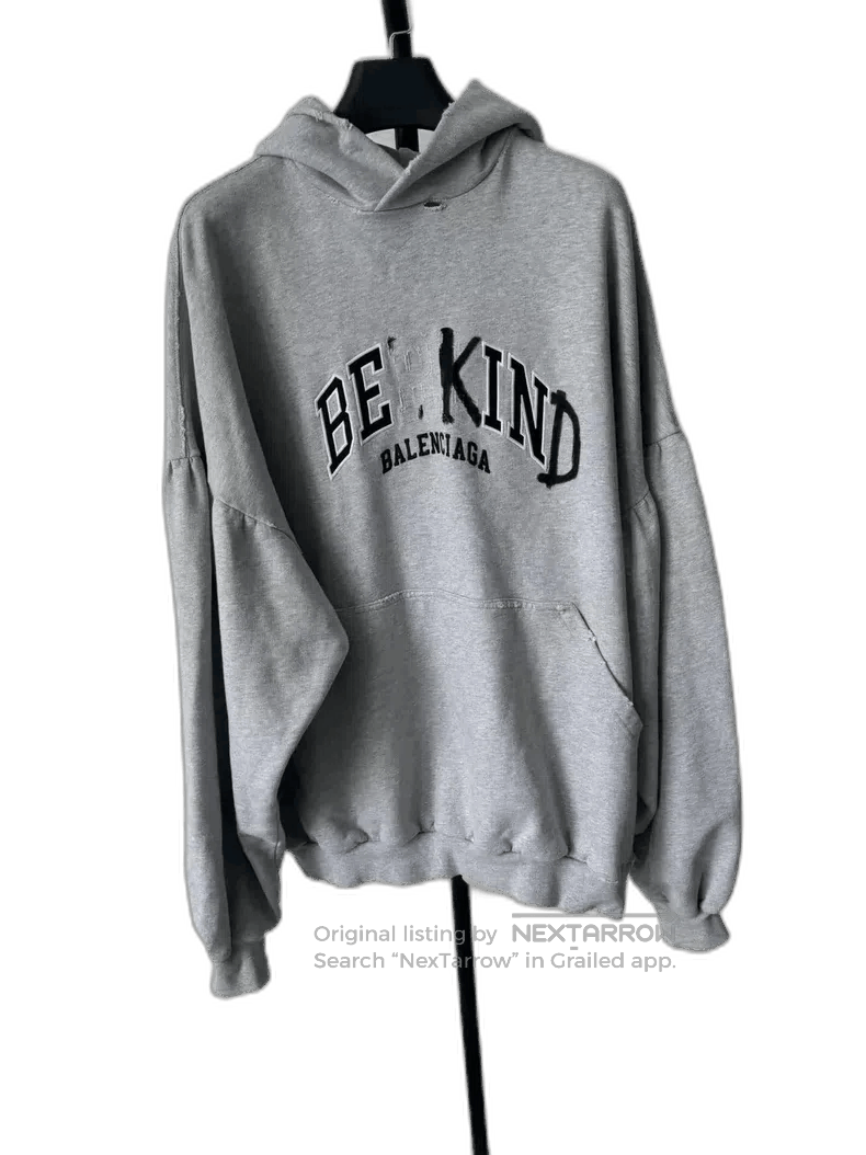 Balenciaga FW23 “BE KIND” BERLIN HOODIE | Grailed