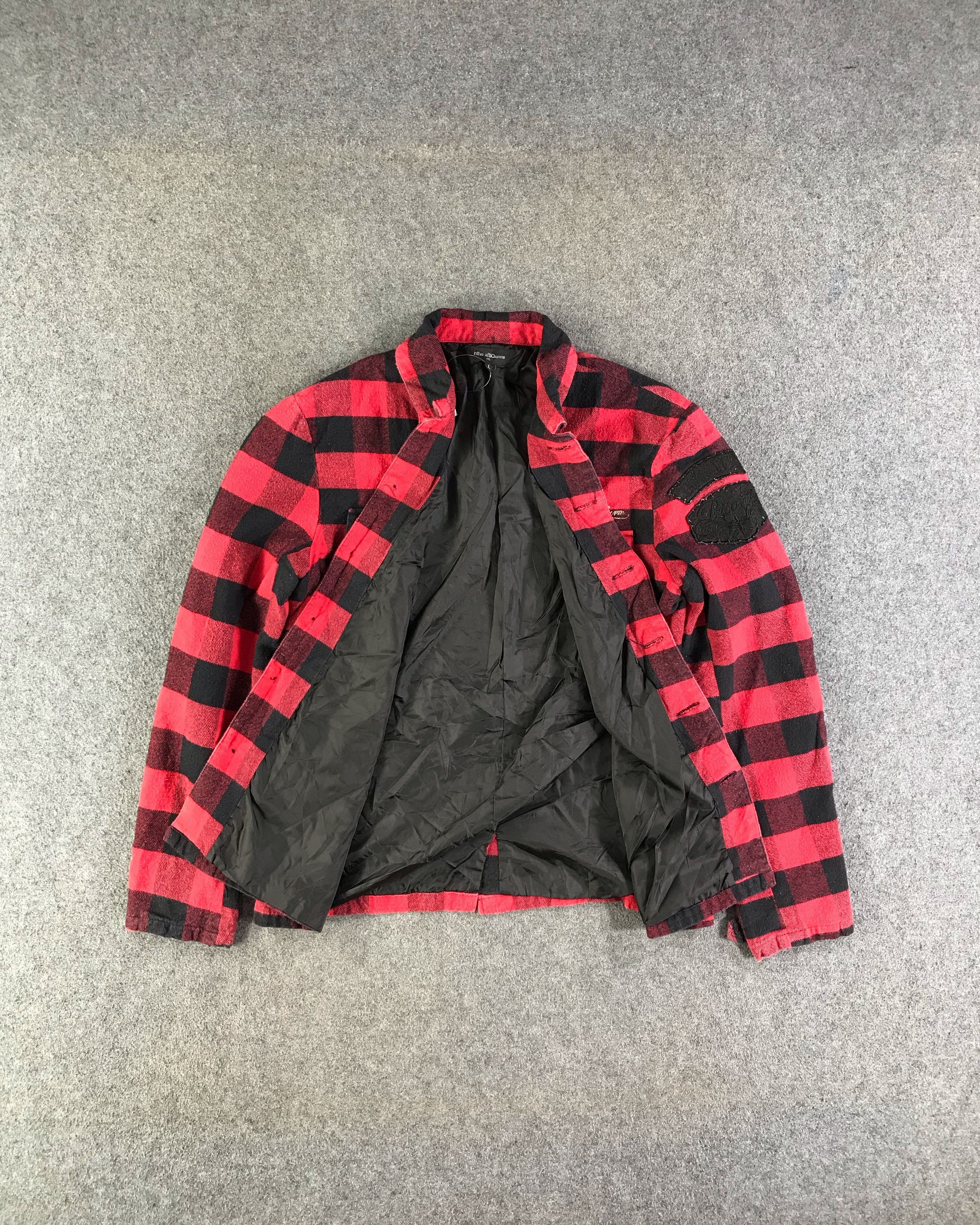 In The Attic In The Attic Button Up Plaid Jacket -JC314 Size US L / EU 52-54 / 3 - 2 Thumbnail