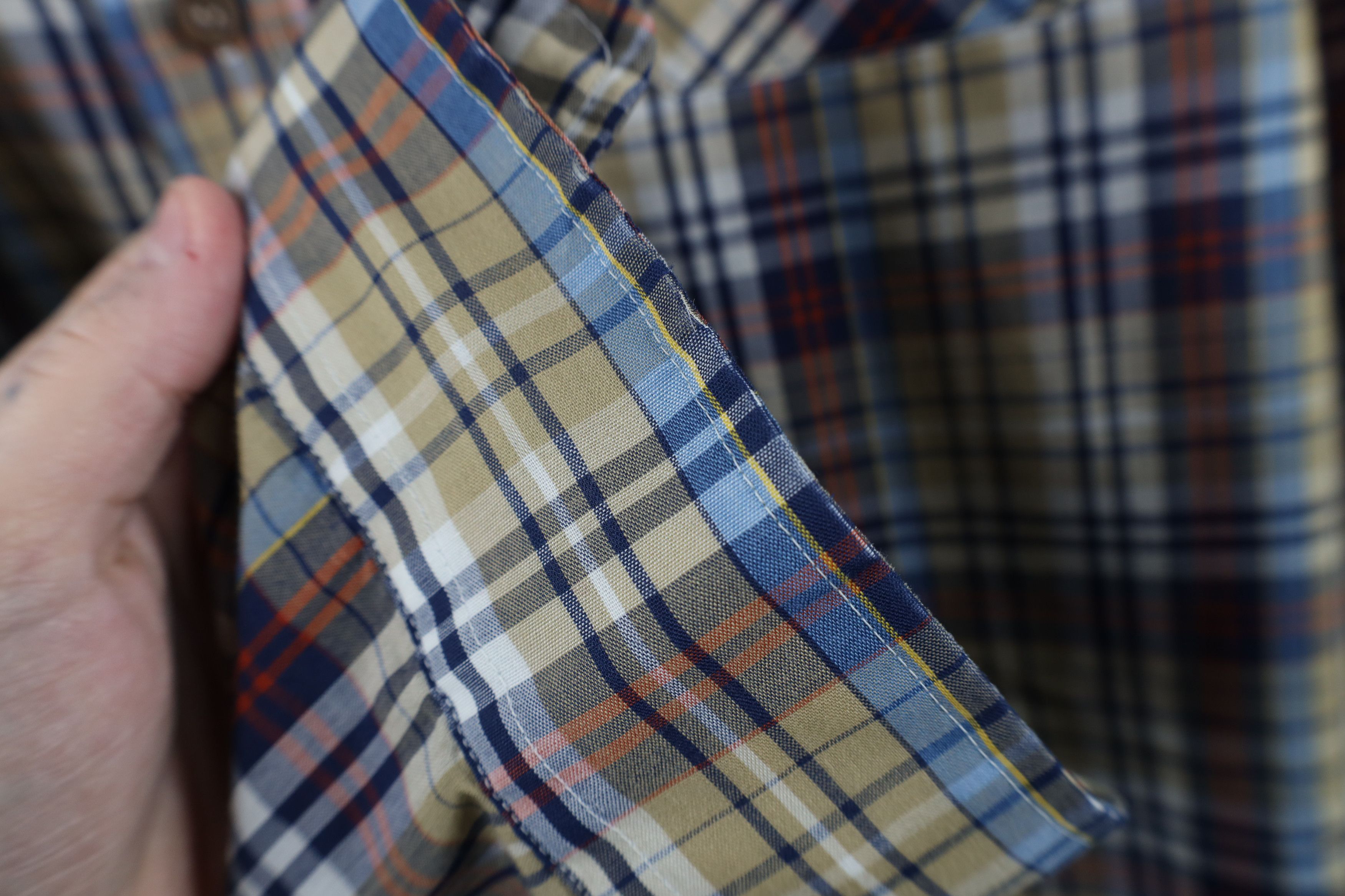 Vintage Vintage 70s Rockabilly Cowboy Collared Button Shirt Plaid Size US L / EU 52-54 / 3 - 9 Thumbnail