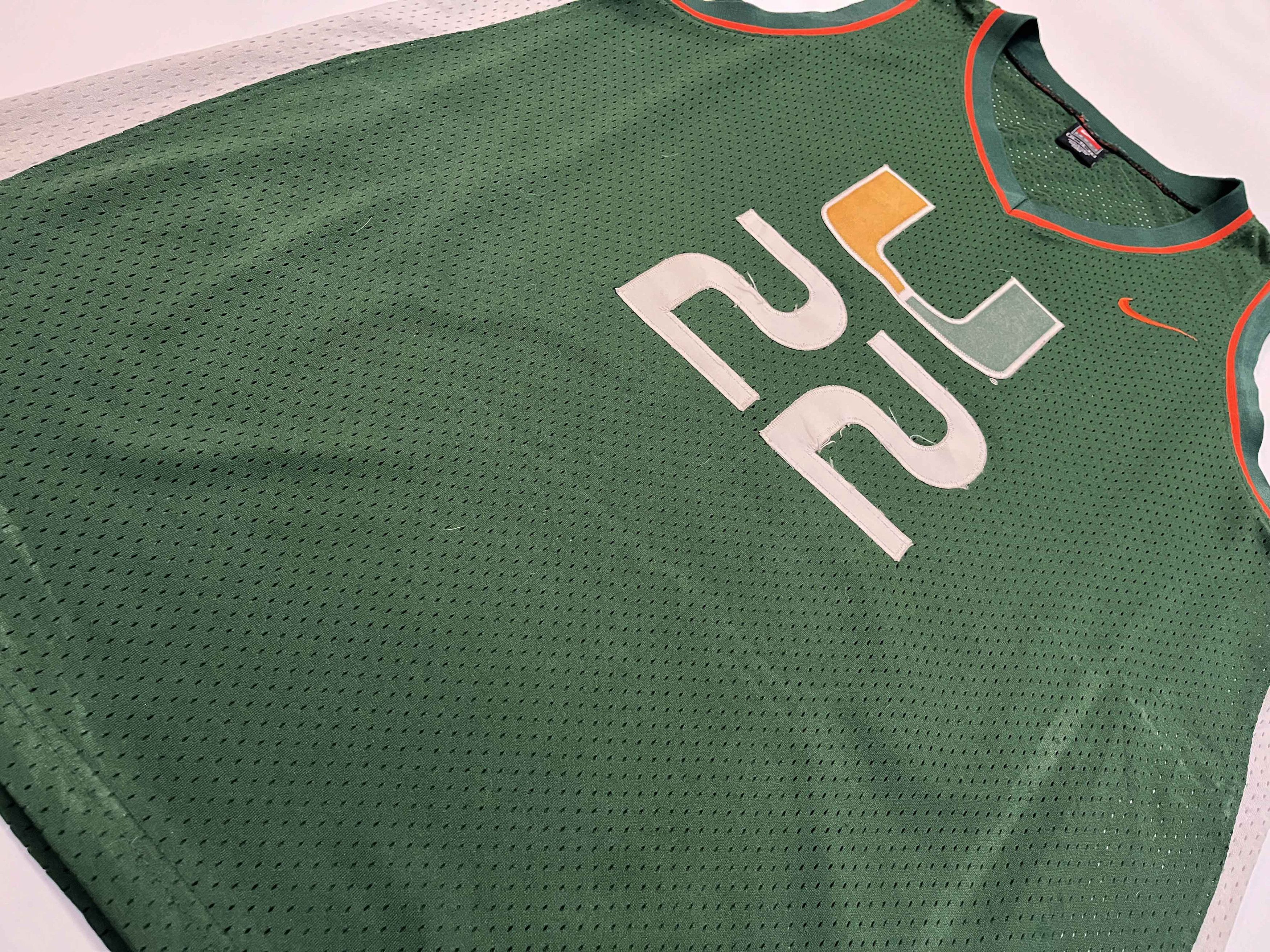 Nike Nike Miami Hurricanes #22 NCAA Basketball Jersey Size US XL / EU 56 / 4 - 8 Thumbnail
