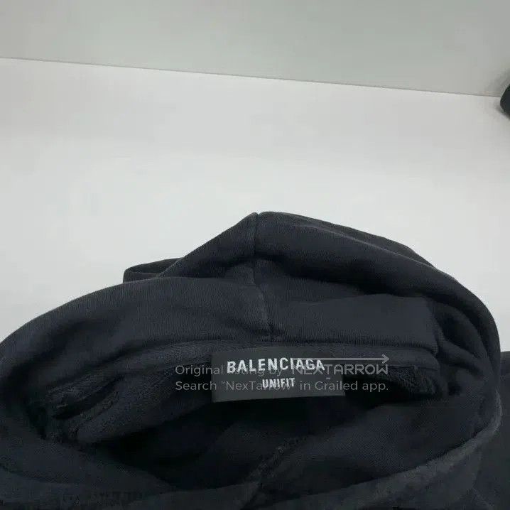 Balenciaga Balenciaga Black Logo Print Casual Hoodie. Size US M / EU 48-50 / 2 - 7 Thumbnail