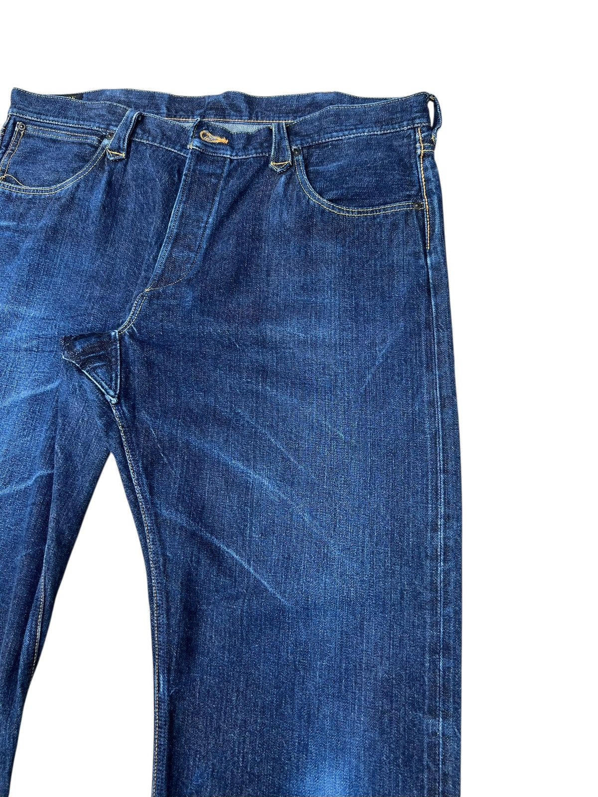WEST RIDE West Ride Cycle Togs Japan Fade Blue Denim Selvedge Jeans Size US 38 / EU 54 - 10 Thumbnail