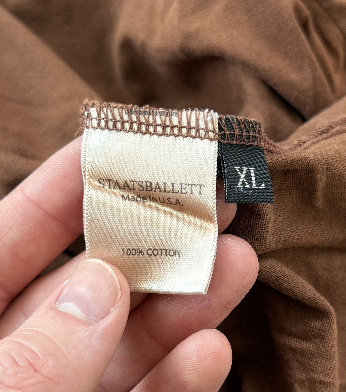Staatsballett Brown Drifter Long Sleeve Top Size US XL / EU 56 / 4 - 6 Thumbnail