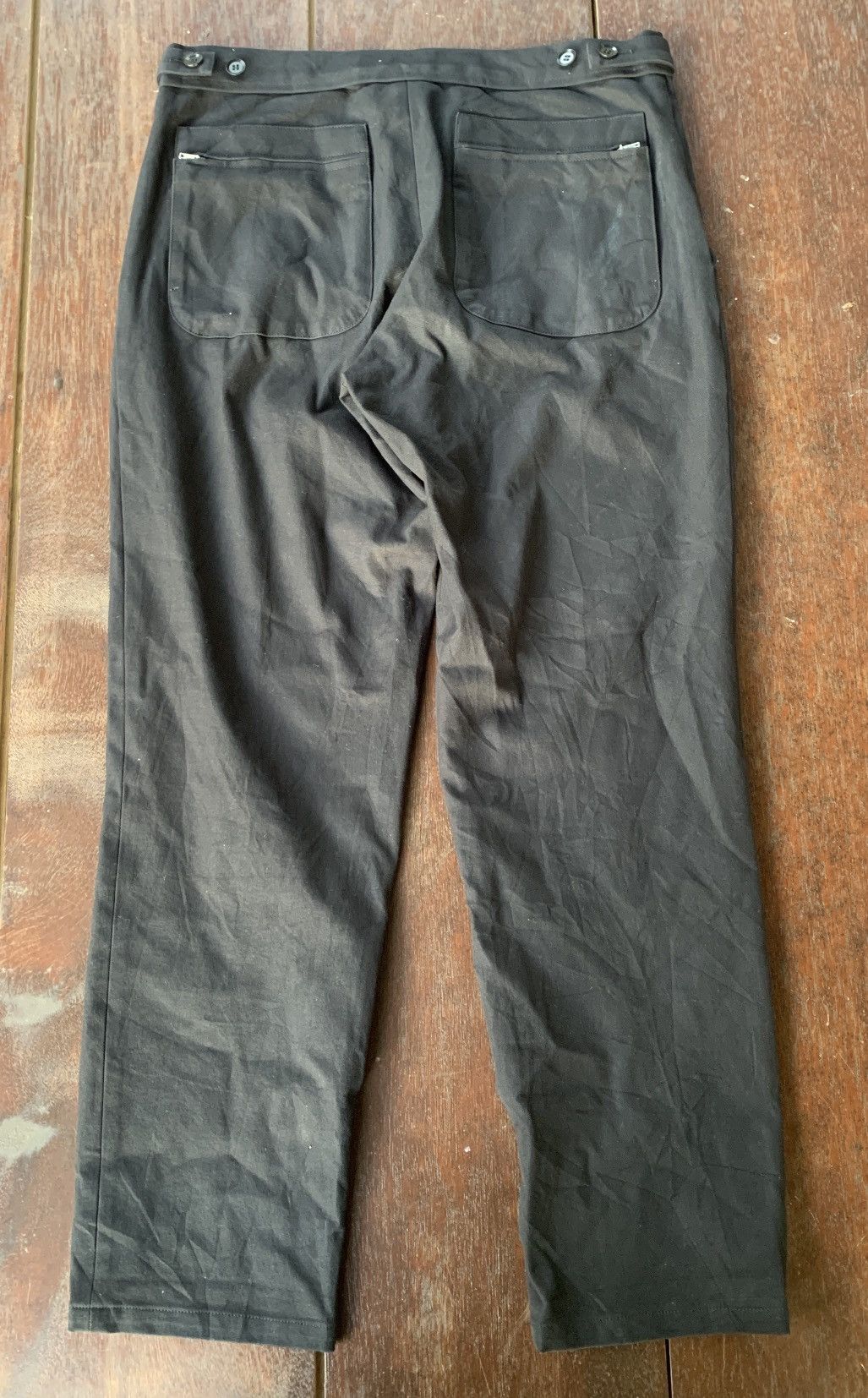 Yohji Yamamoto Yohji yamamoto + Noir black pants Size US 31 - 2 Thumbnail