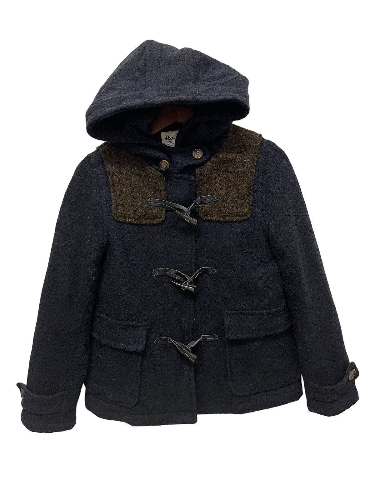 VINTAGE HARRIS TWEED HERRINGBONE JACKET HOODIES