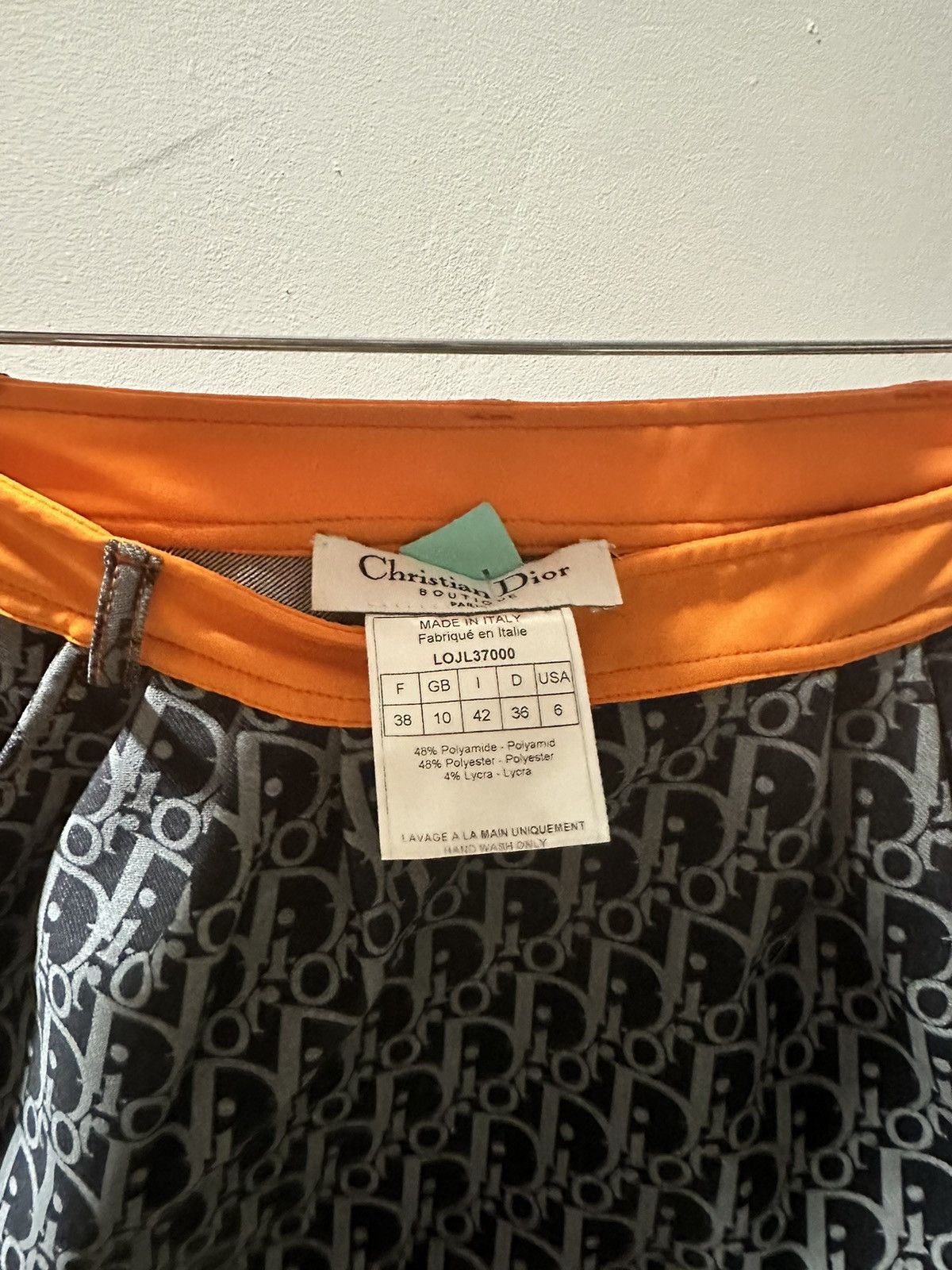 Dior × Vintage Vintage Dior skirt Size 28" / US 6 / IT 42 - 4 Thumbnail