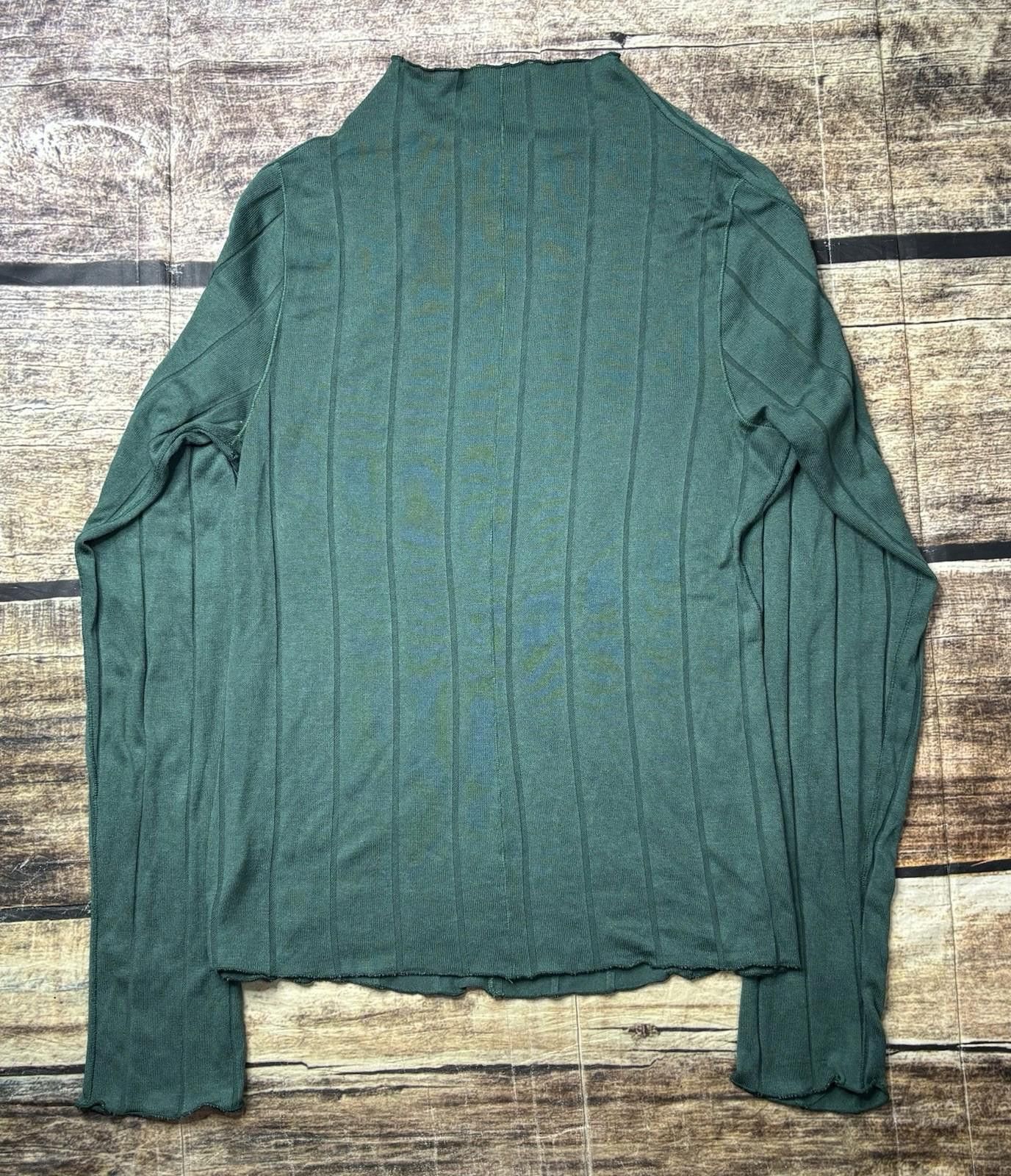 Free People Free People Intimately Top Womens Large Green Eyed Stretch Size L / US 10 / IT 46 - 3 Thumbnail