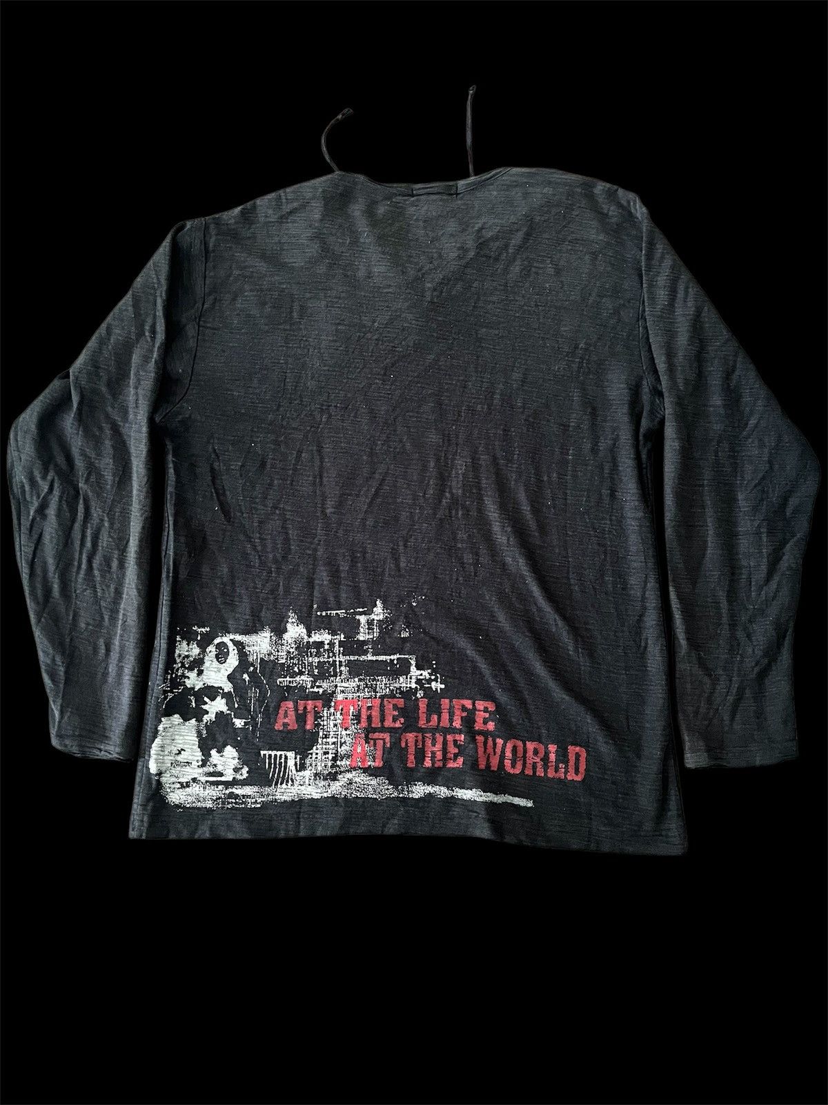 Hysteric Glamour × Japanese Brand × Vintage AT the Life AT The World Tee Size US L / EU 52-54 / 3 - 2 Thumbnail