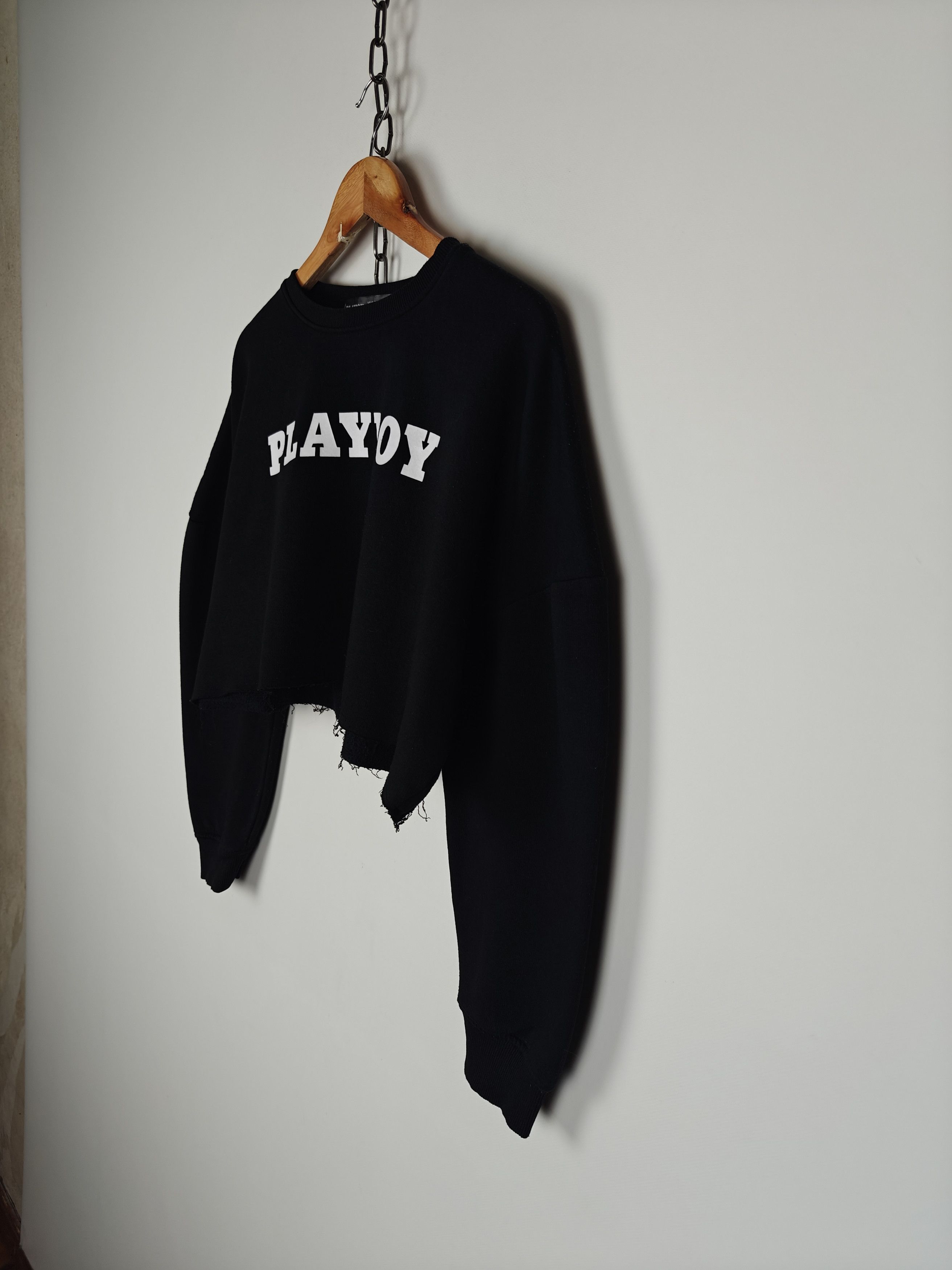 Playboy Playboy x Missguided Crop Top Sweatshirt Logo US4 Size S / US 4 / IT 40 - 5 Thumbnail