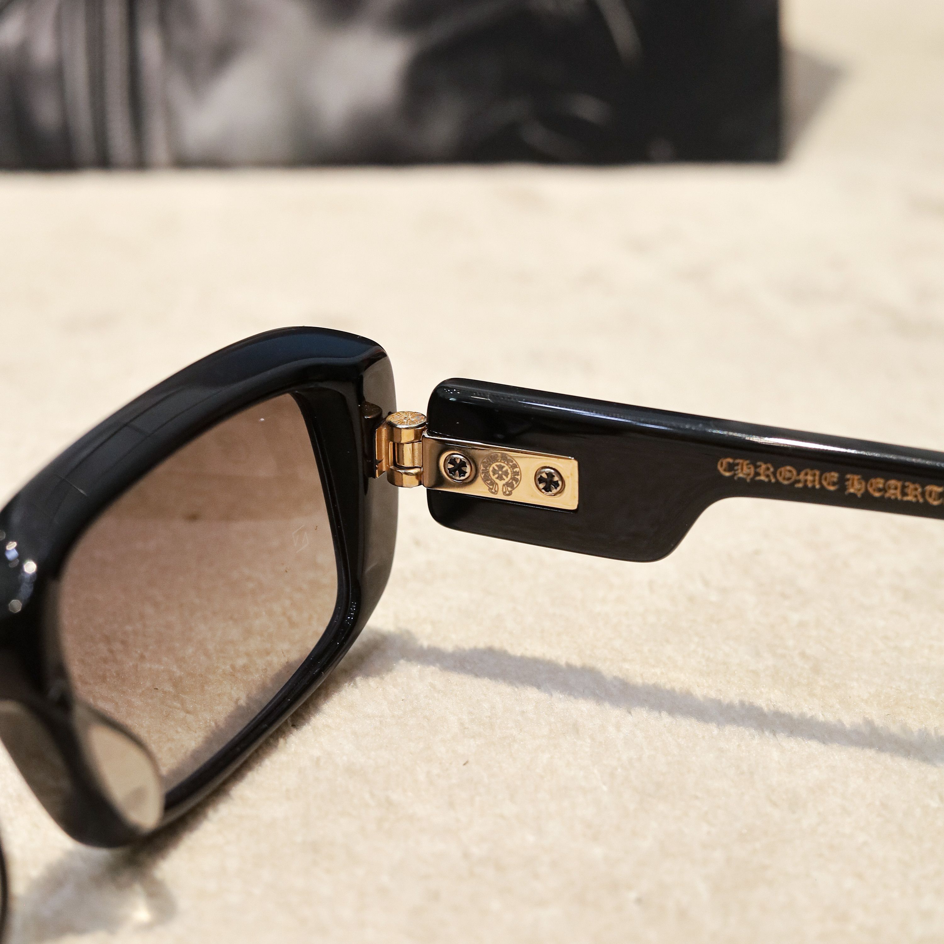 Chrome Hearts CHROME HEARTS Kink Square Sunglasses BLACK Size ONE SIZE - 11 Thumbnail