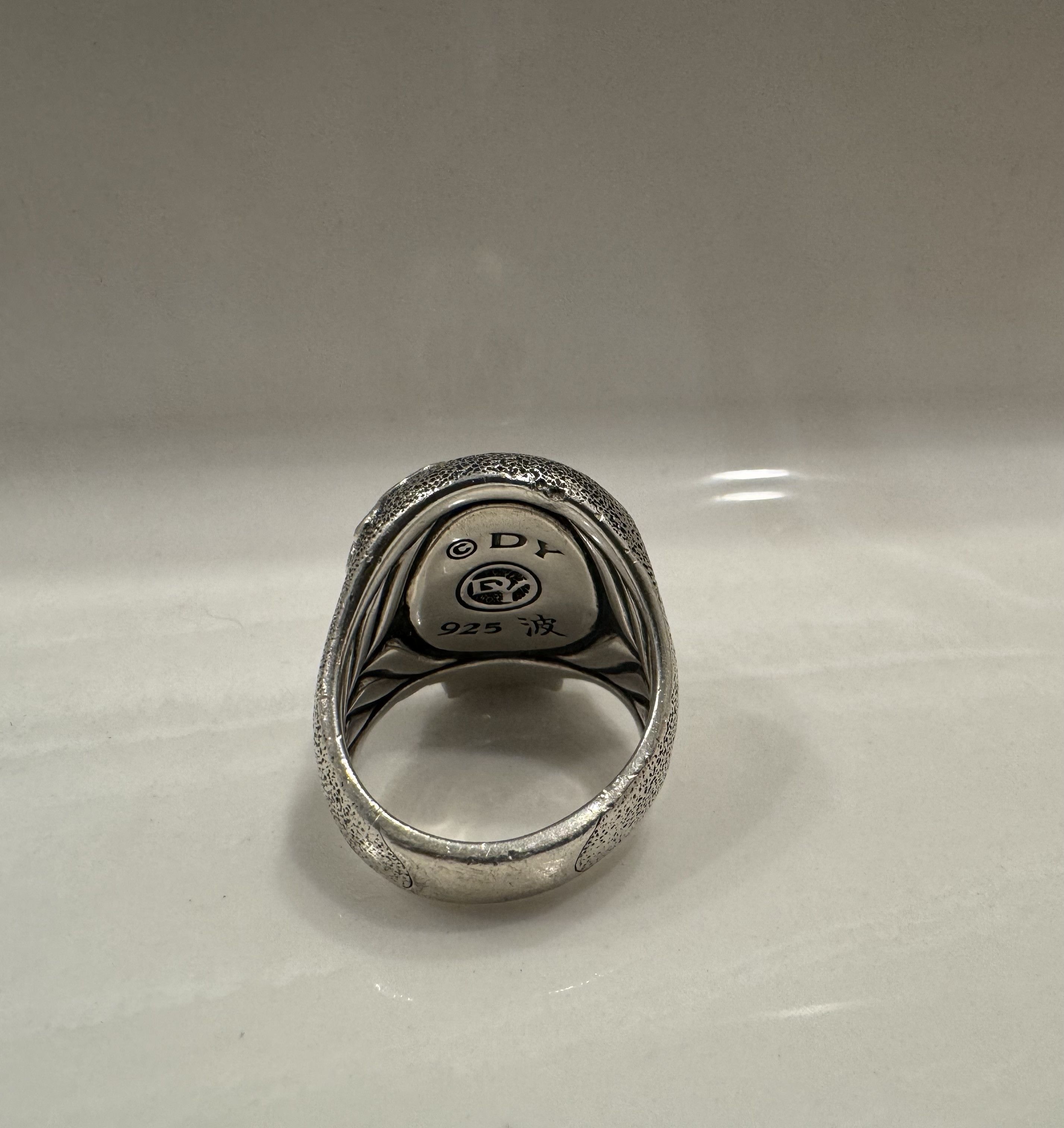 David Yurman Waves Skull Ring Size ONE SIZE - 2 Thumbnail