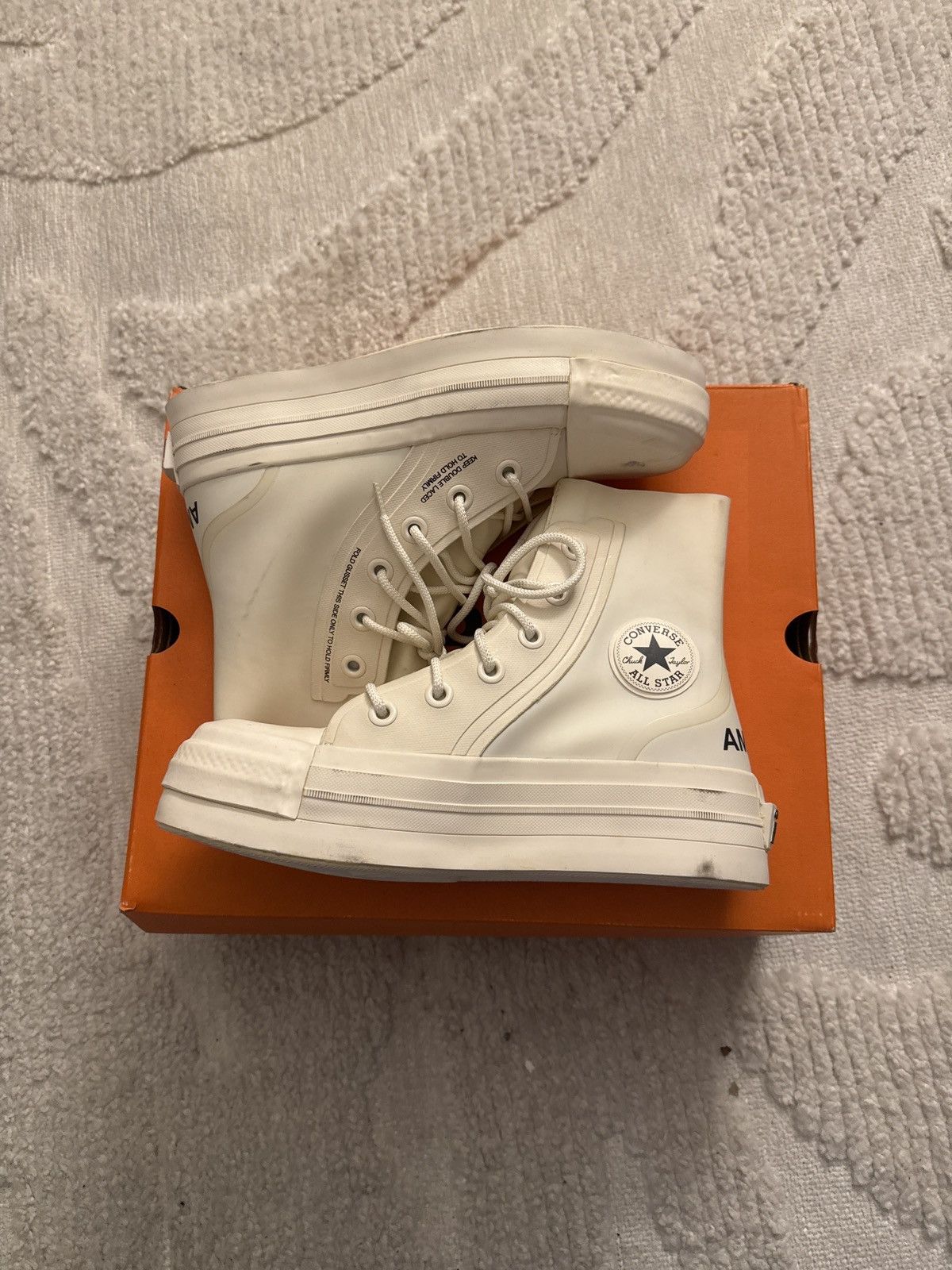 Ambush Design × Converse Size-9 Bunny boot Chuck Taylor All Star High White Size US 9 / IT 39 - 7 Thumbnail