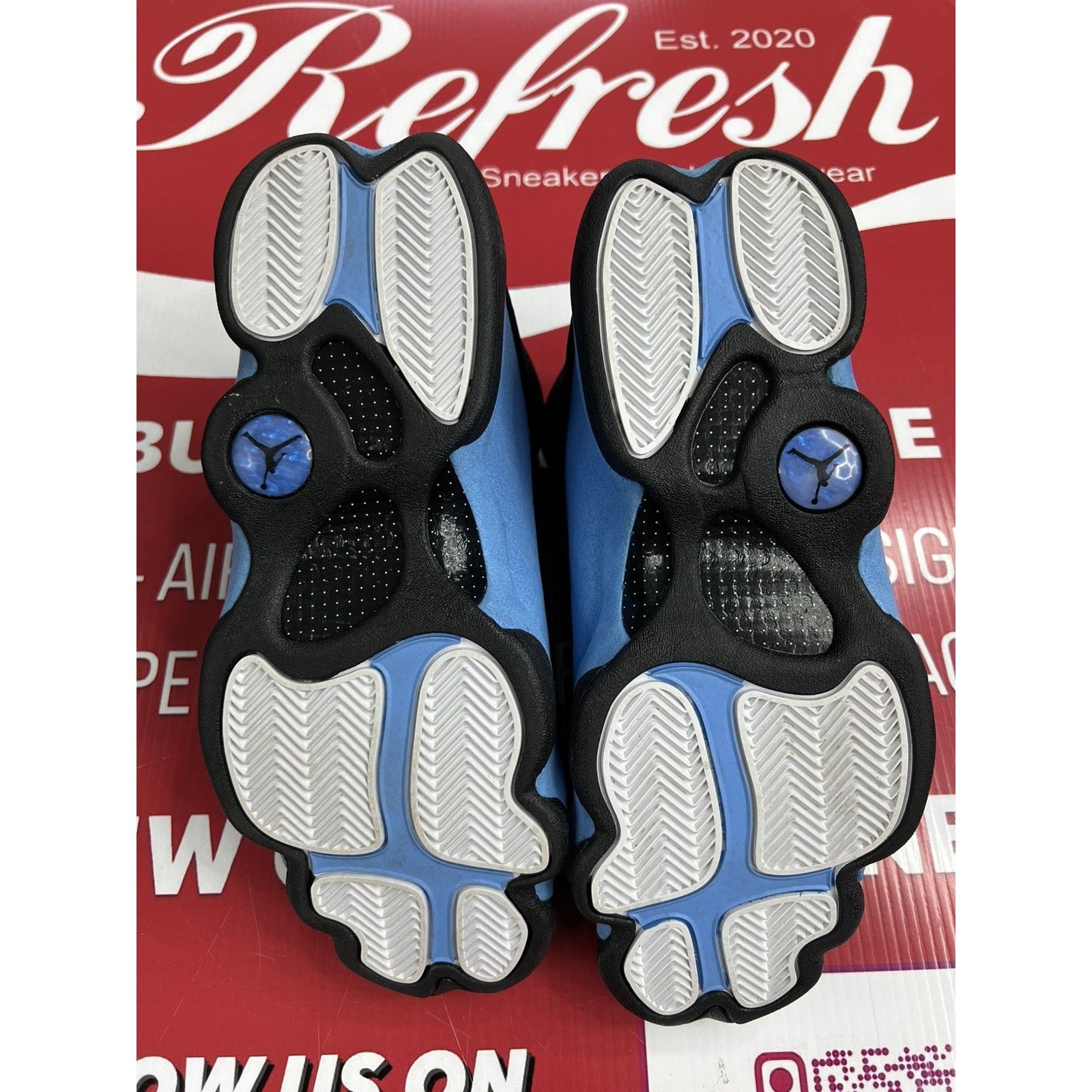 Jordan Brand Air Jordan 13 Retro University Blue, Size 9.5, DJ5982-041 Size US 9.5 / EU 42-43 - 4 Thumbnail