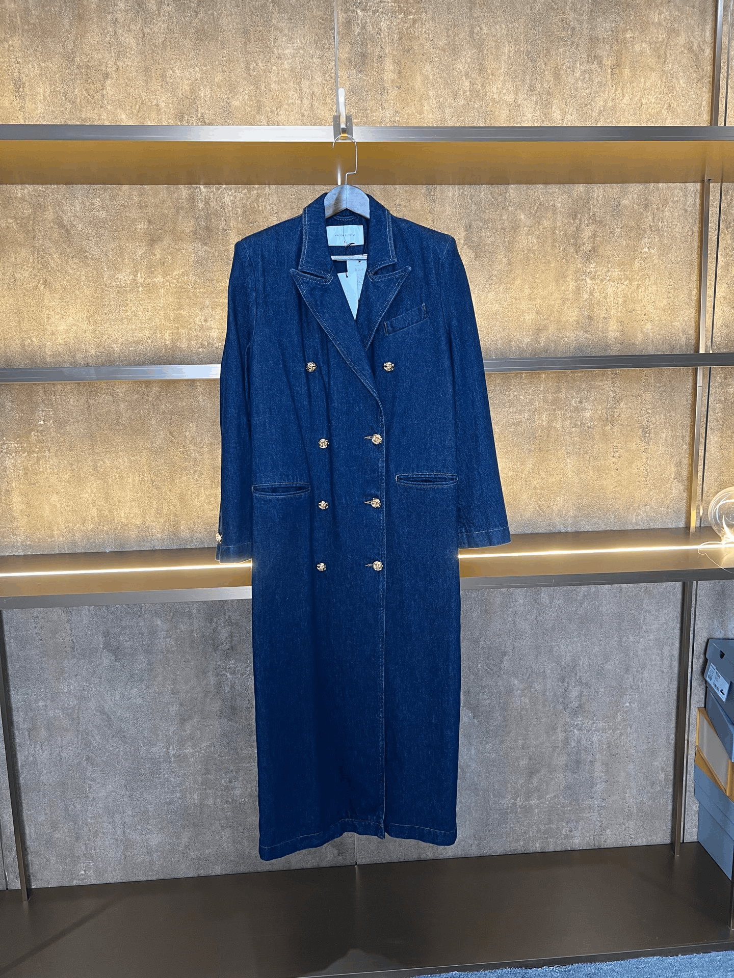Other Magdabutrym Denim Coat Size XS / US 0-2 / IT 36-38 - 1 Thumbnail