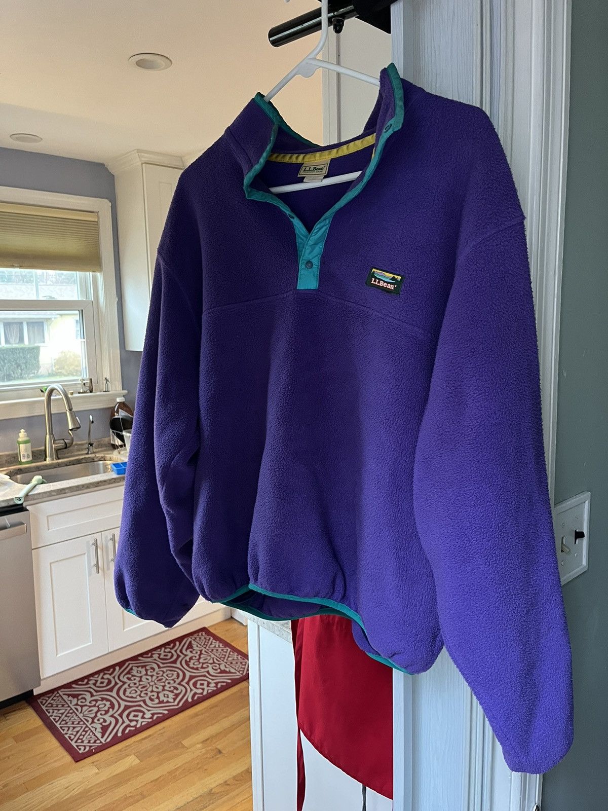 L.L. Bean Vintage fleece pullover Size US L / EU 52-54 / 3 - 1 Thumbnail