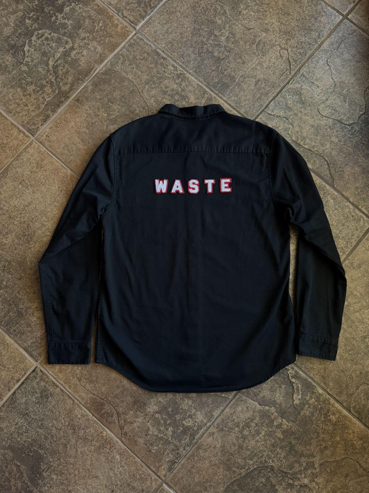 Supreme Supreme “WASTE” Button Up Shirt Size US L / EU 52-54 / 3 - 3 Thumbnail