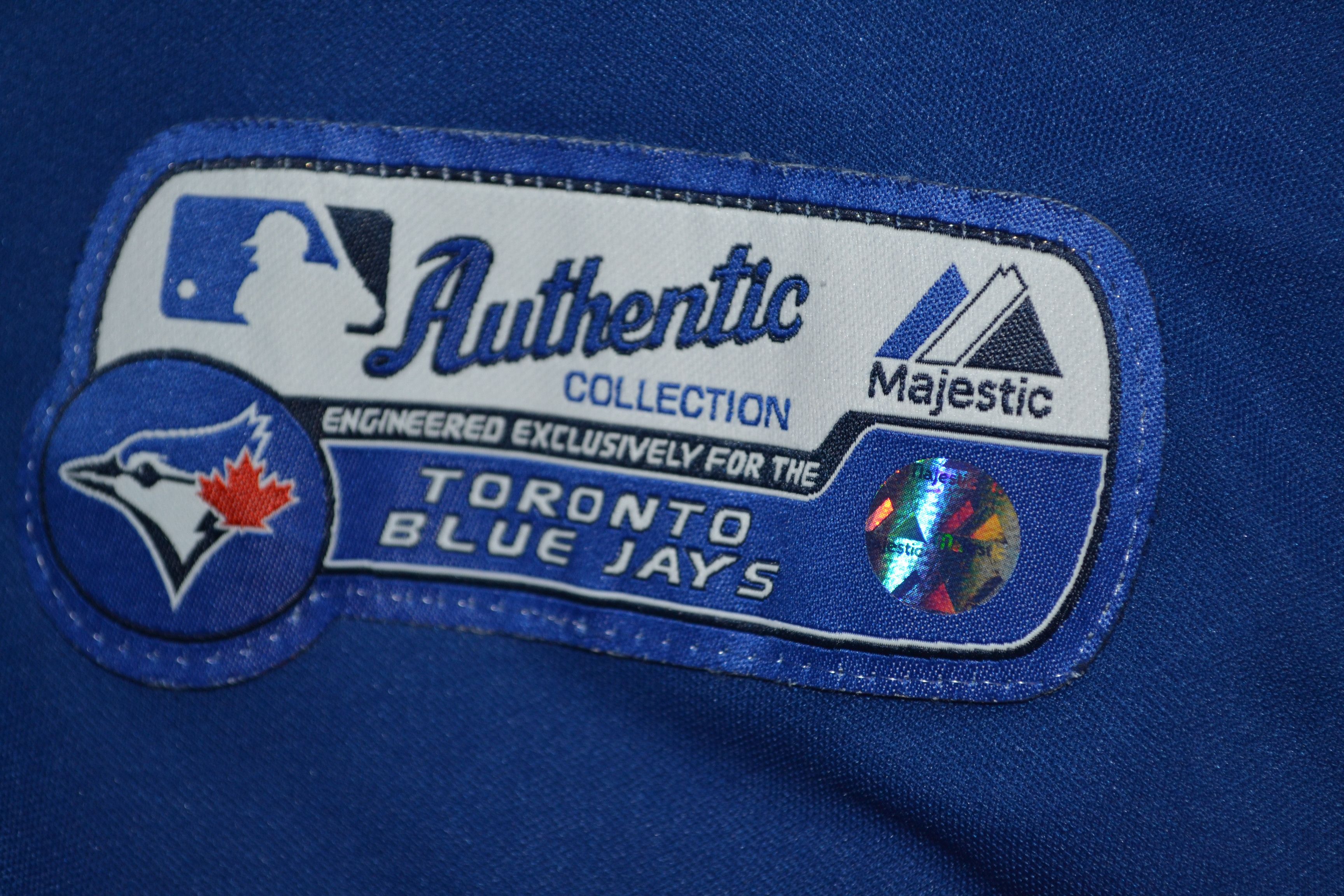 Majestic Toronto Blue Jays Batting Practice MLB Official Jersey 42 Size US L / EU 52-54 / 3 - 8 Thumbnail