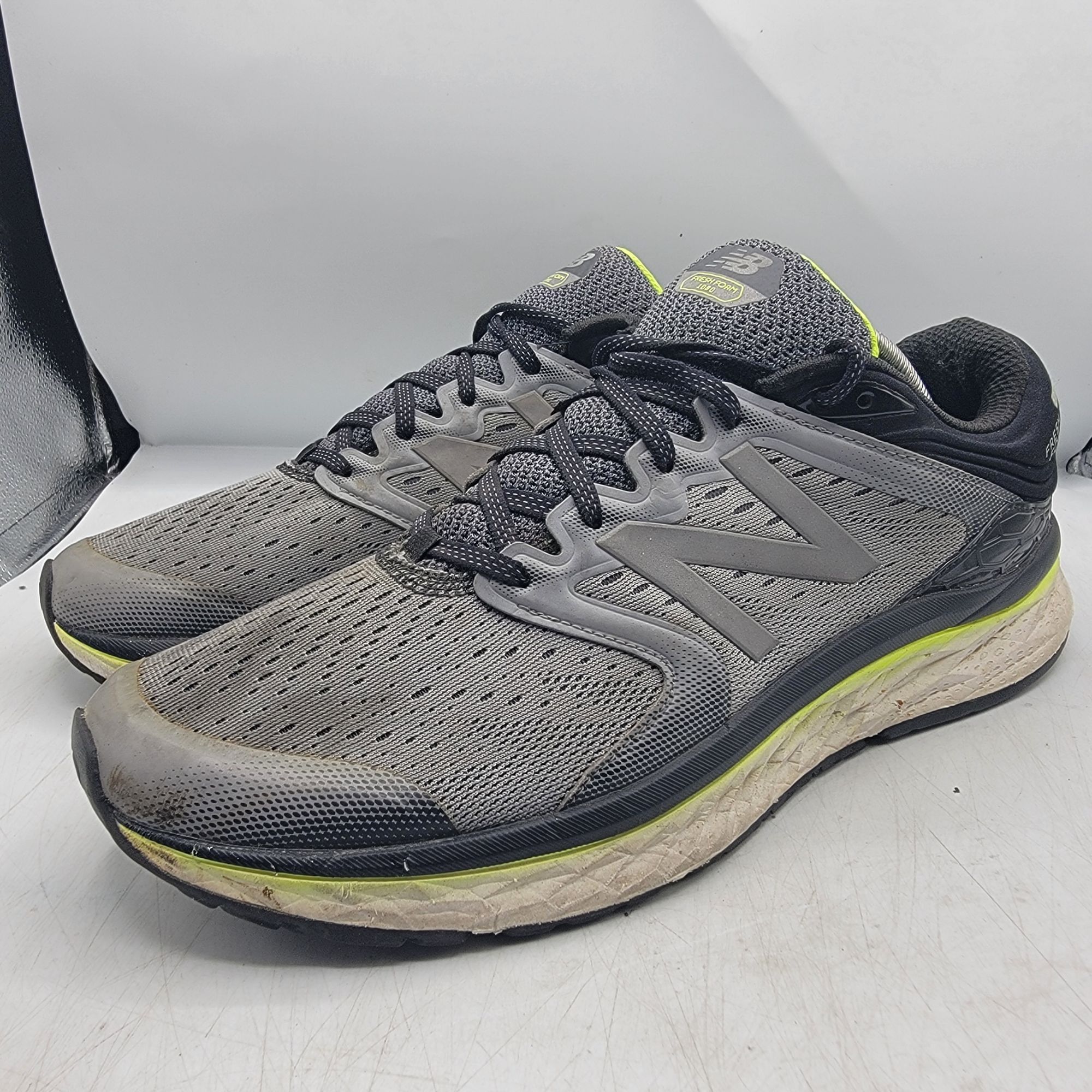 New Balance New Balance Fresh Foam 1080 Mens 12 Gray Athletic Shoes Runn Size US 12 / EU 45 - 4 Thumbnail