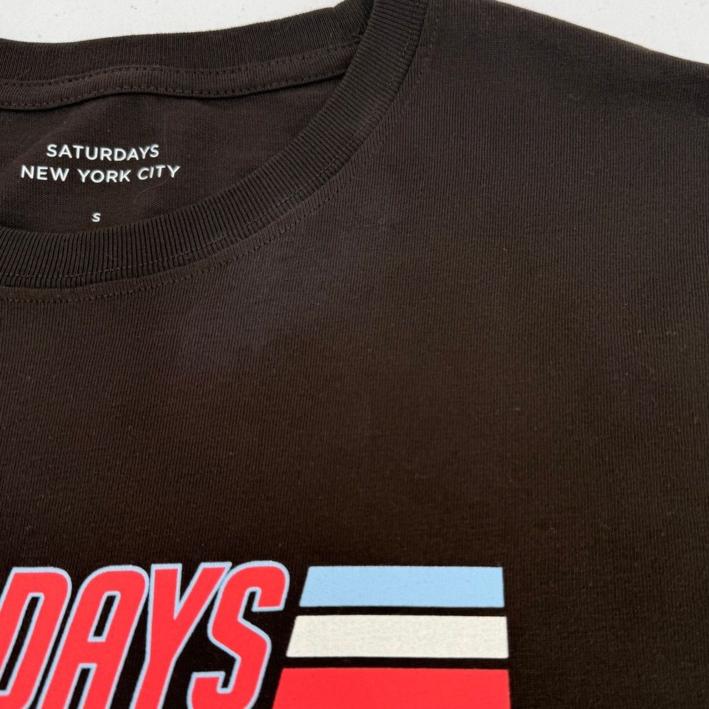 Saturdays NYC Saturdays NYC S Block Standard Ganache Long Sleeve T-Shirt Size US S / EU 44-46 / 1 - 7 Thumbnail