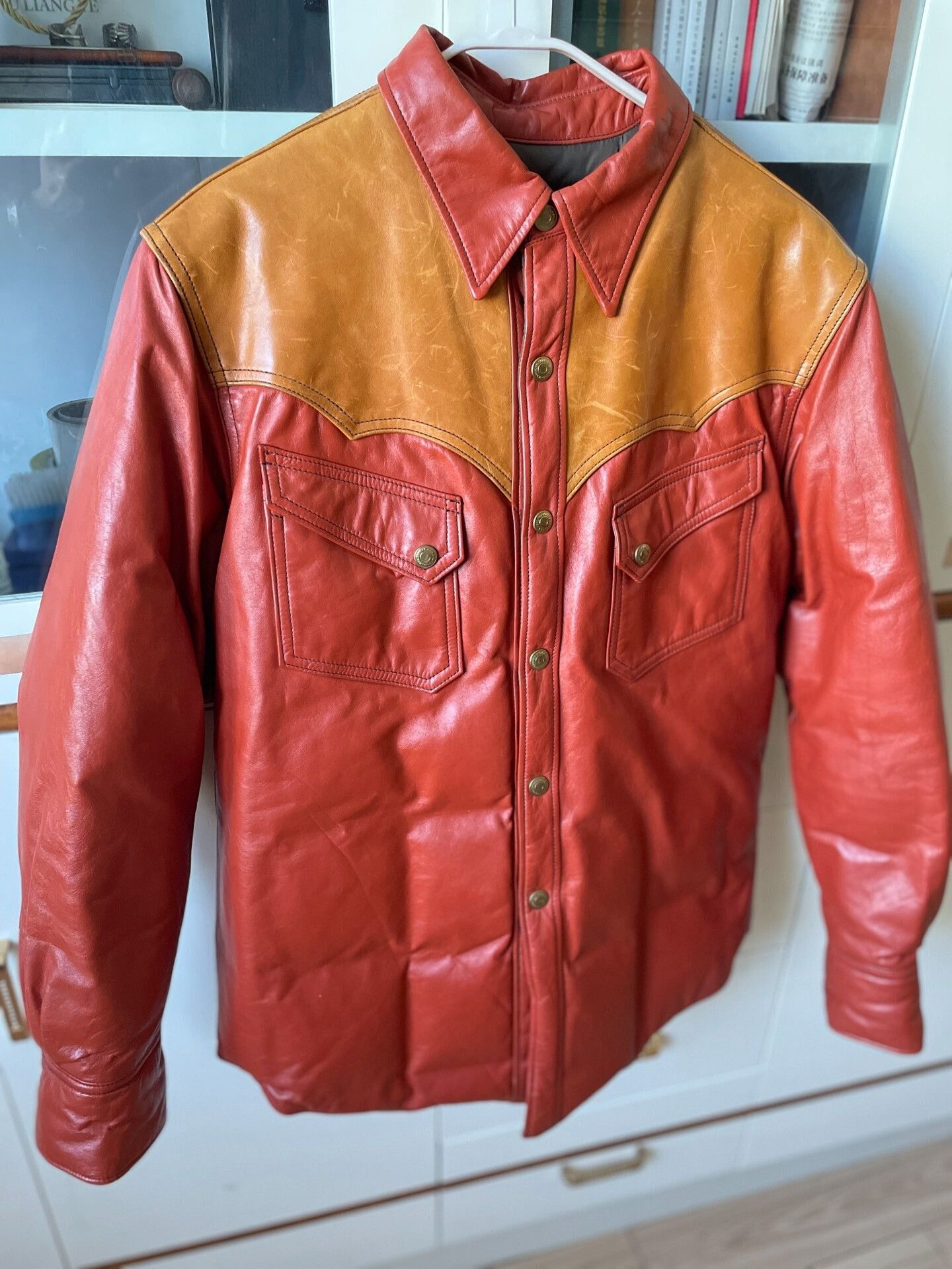 Rainbow Country Rainbow Country California Bear Leather Jacket Size US XXS / EU 40 - 1 Thumbnail