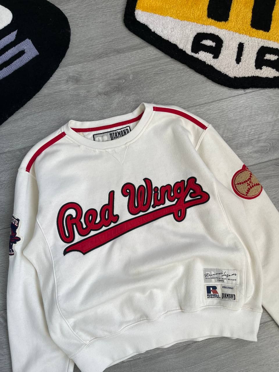 Russell Athletic × Vintage Vintage big logo Russell athletic red wings sweatshirt Size US XS / EU 42 / 0 - 4 Thumbnail