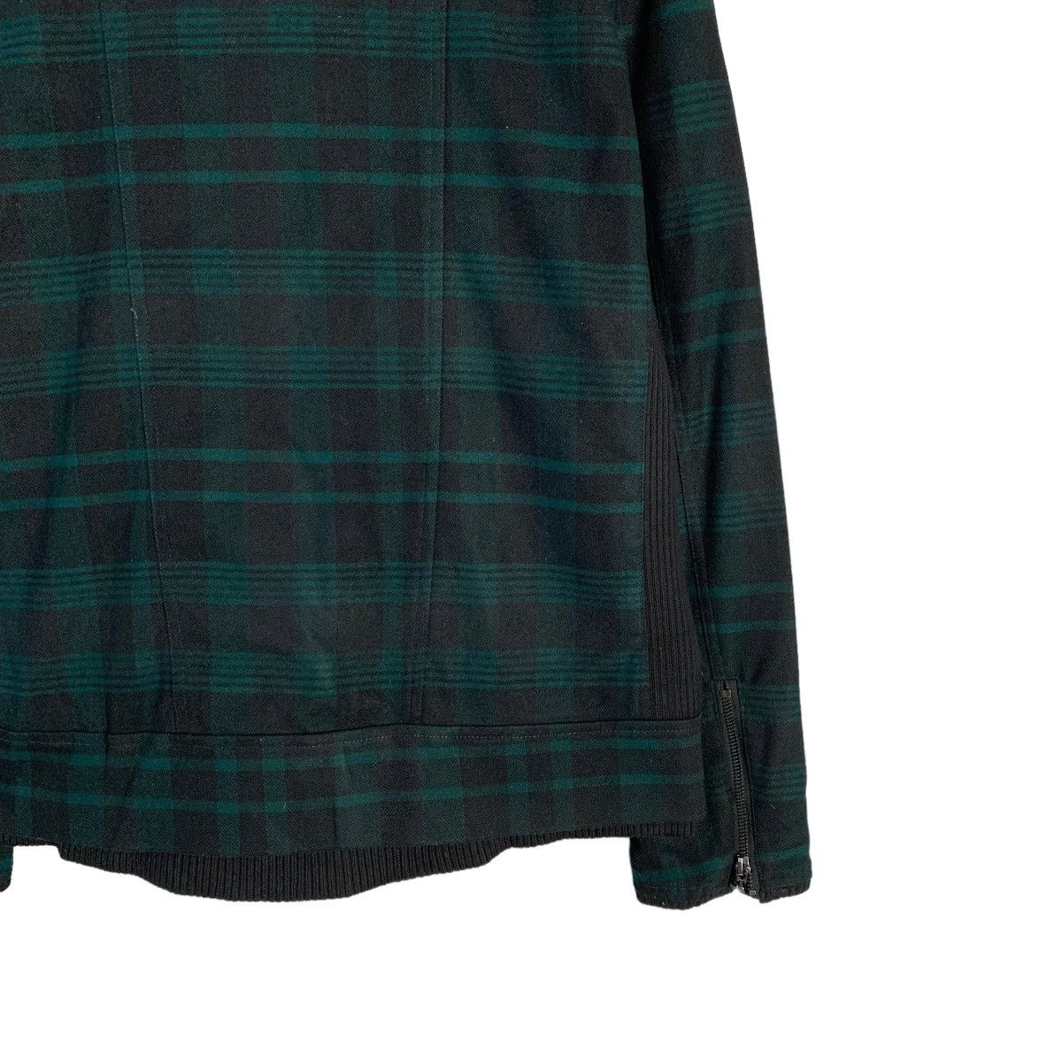 semanticdesign Semantic Design Plaid Tartan Double Zipper Jacket Size L / US 10 / IT 46 - 11 Thumbnail
