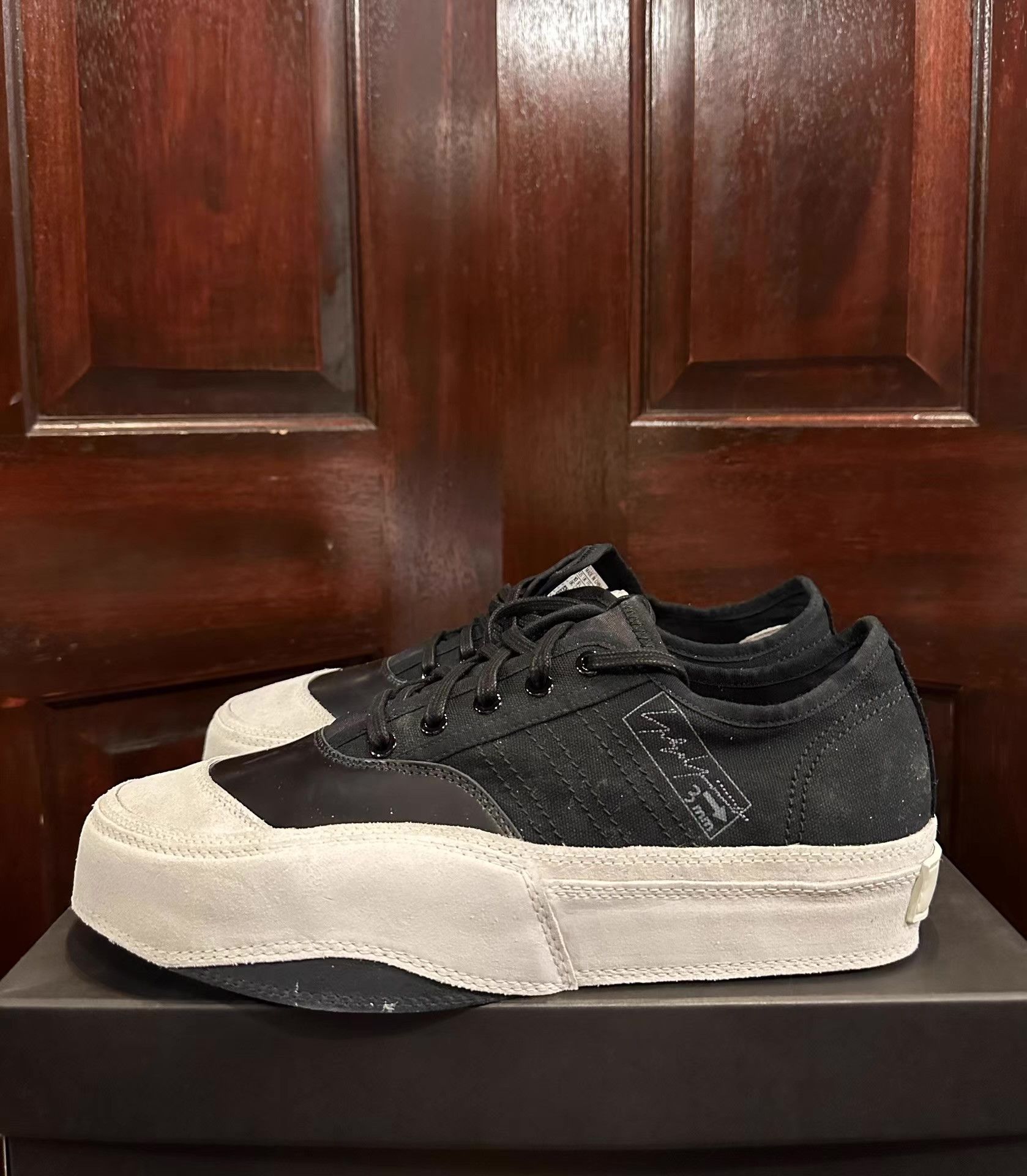 Yohji Yamamoto Yohji Yamamoto pour Homme main‑line × Adidas。Ｑ25 Size US 10 / EU 43 - 3 Thumbnail
