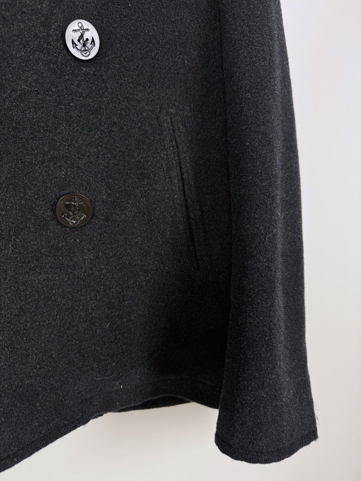 Alpha Industries Alpha Industries Wool Blend Pea Coat Jacket Size US S / EU 44-46 / 1 - 10 Thumbnail