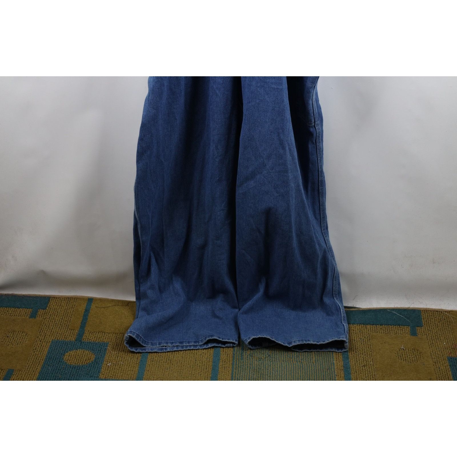 Dickies Deadstock Vintage 90s Dickies Spell Out Wide Leg Overalls Size US 44 / EU 60 - 22 Thumbnail